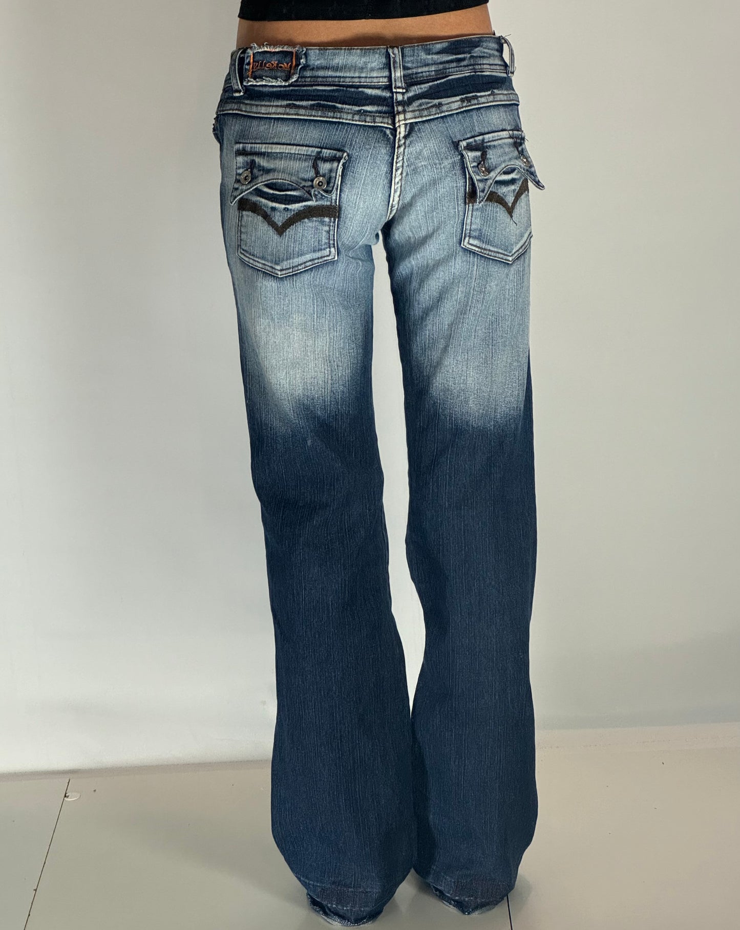 Lågmidjade jeans stl: M