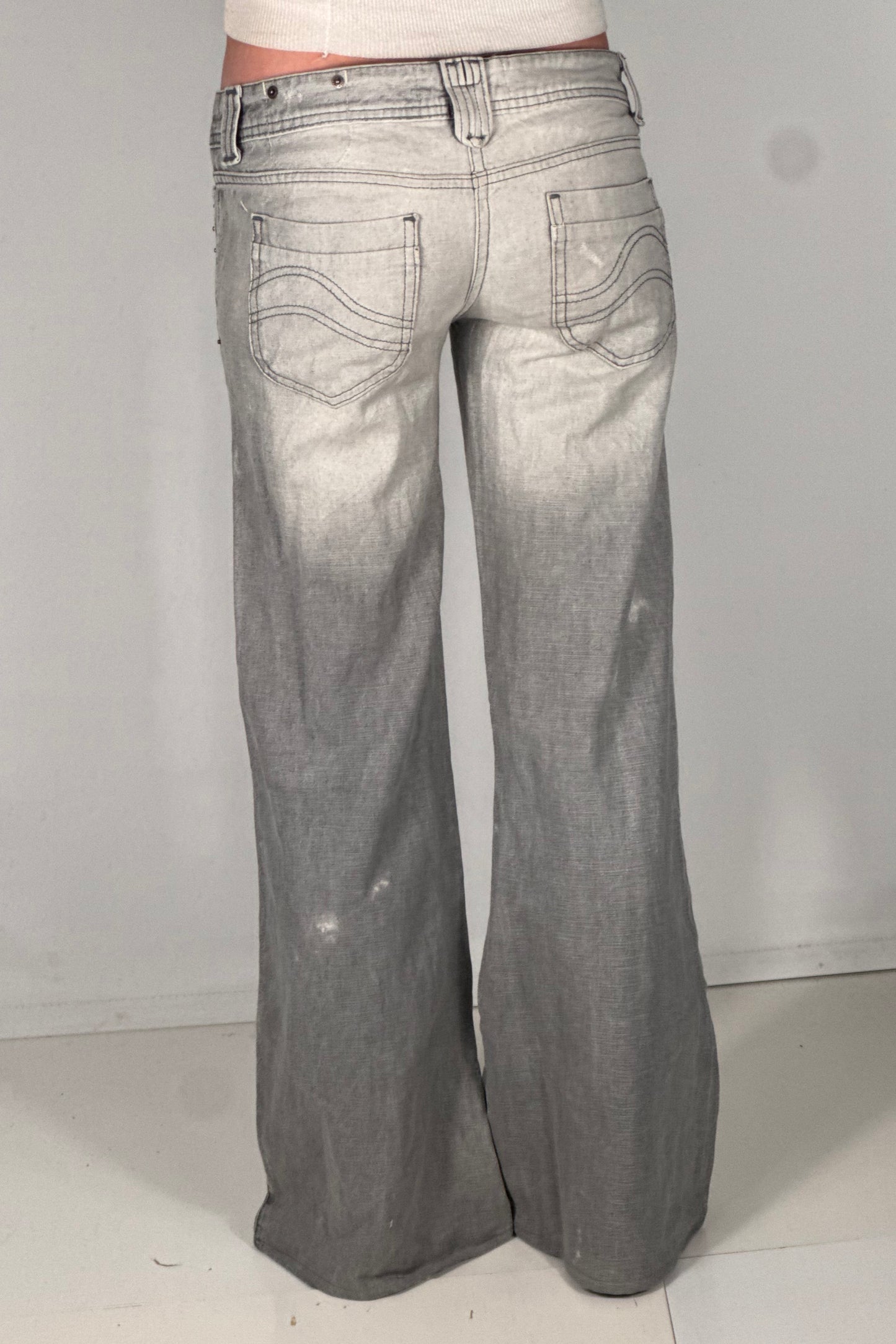 Lågmidjade jeans stl: S