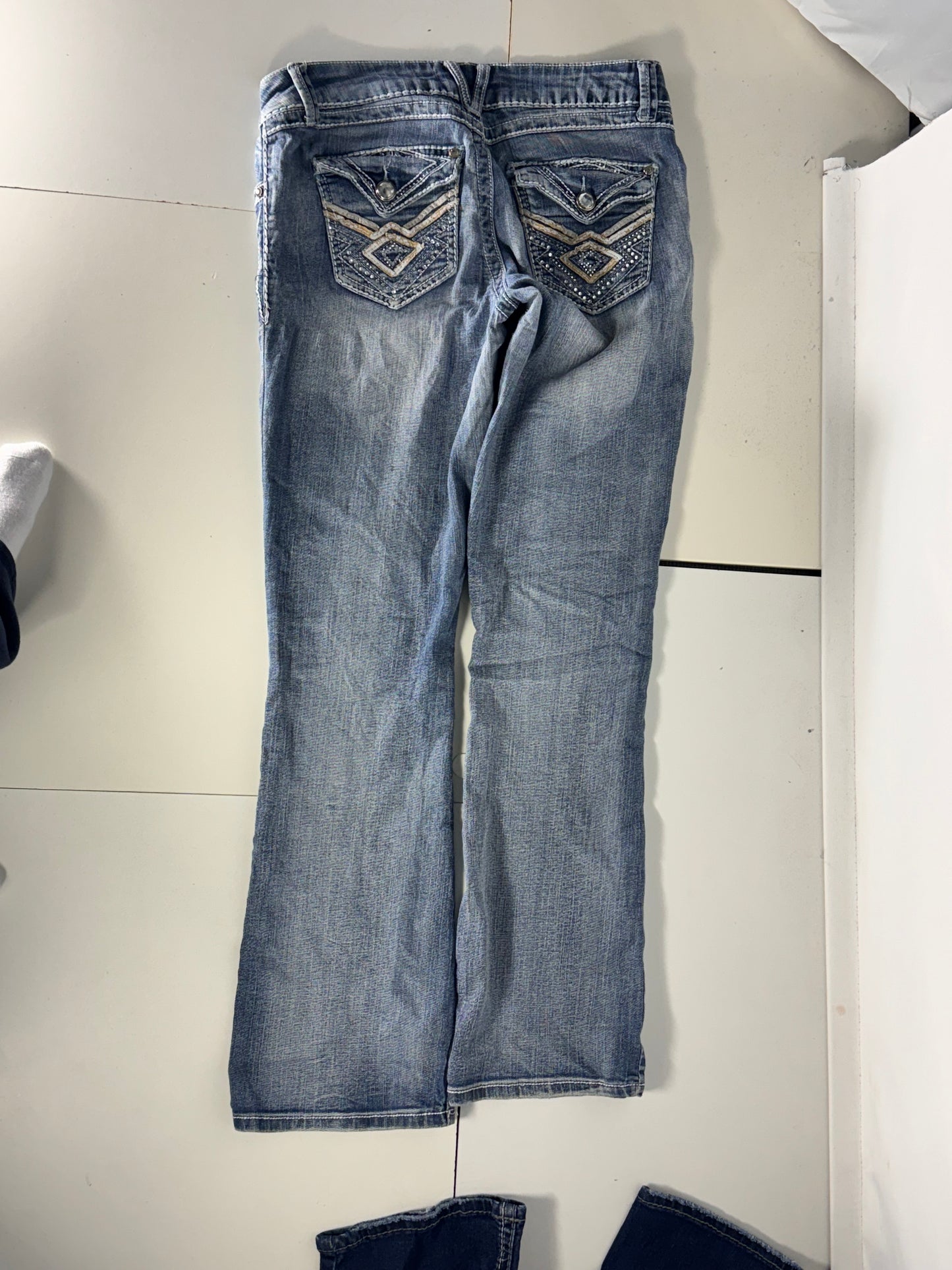 Lågmidjade jeans stl: S
