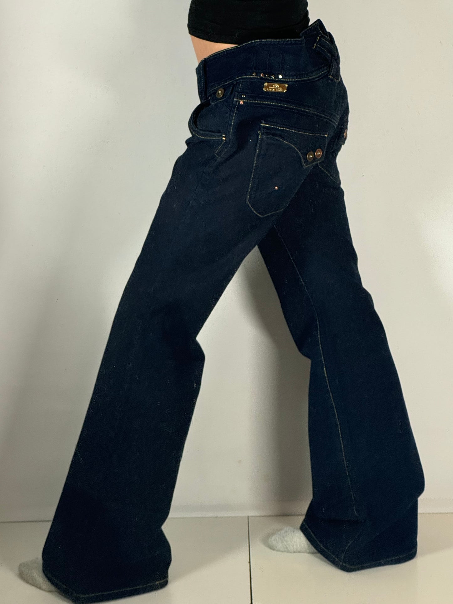 Lågmidjade jeans stl: L