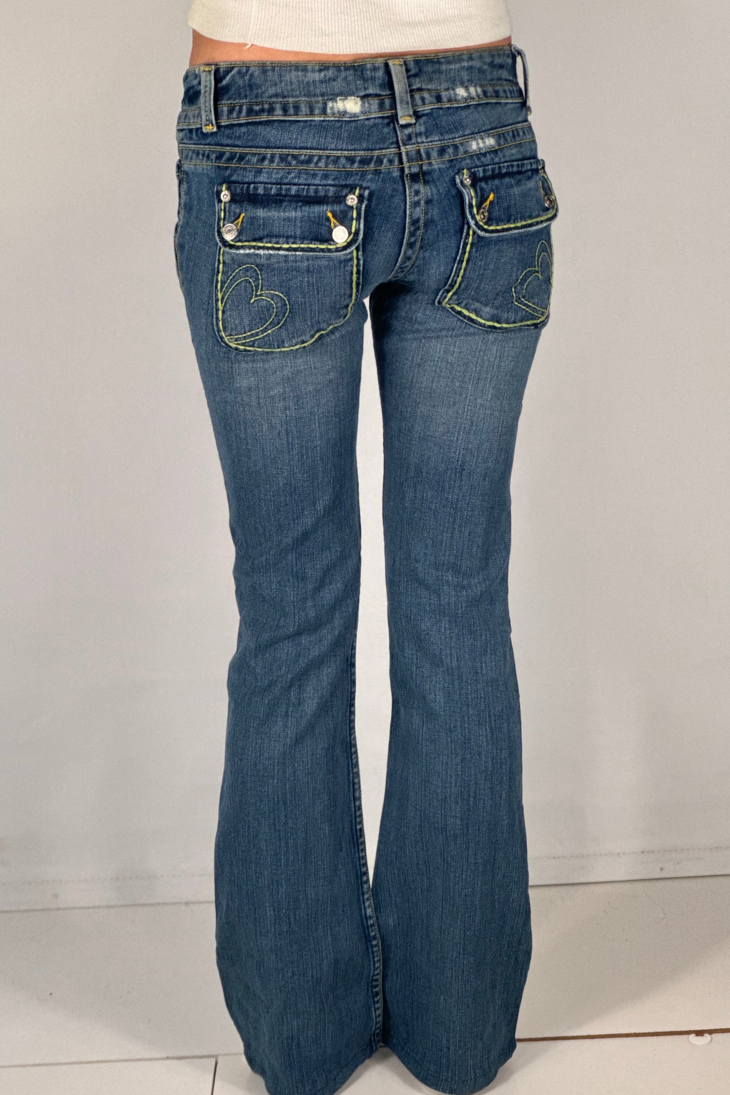 Lågmidjade jeans stl: XS