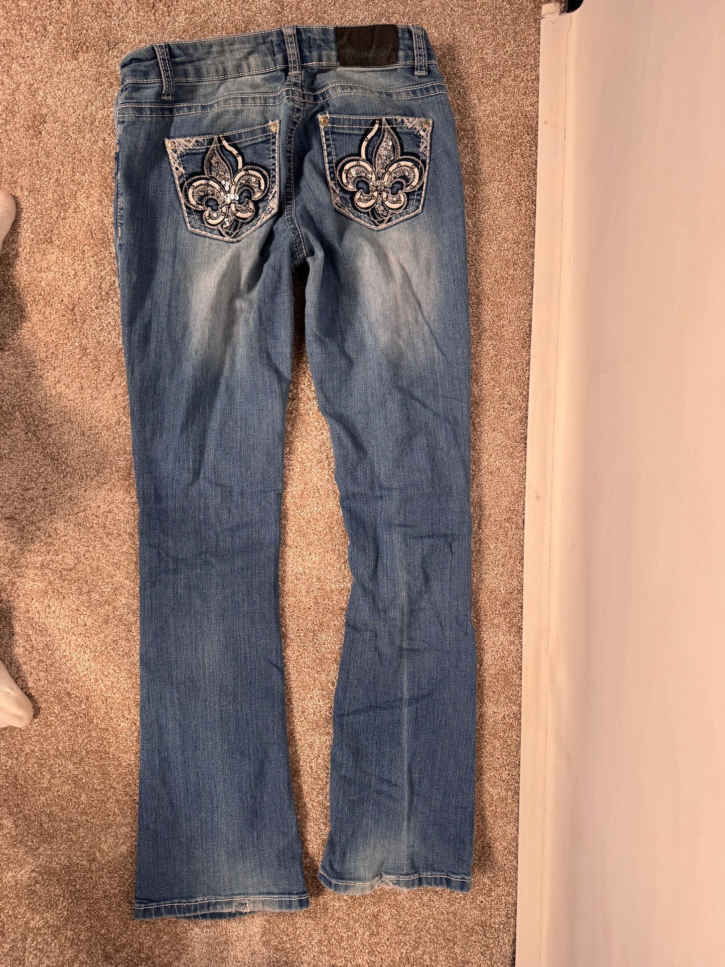 Lågmidjade jeans stl: S