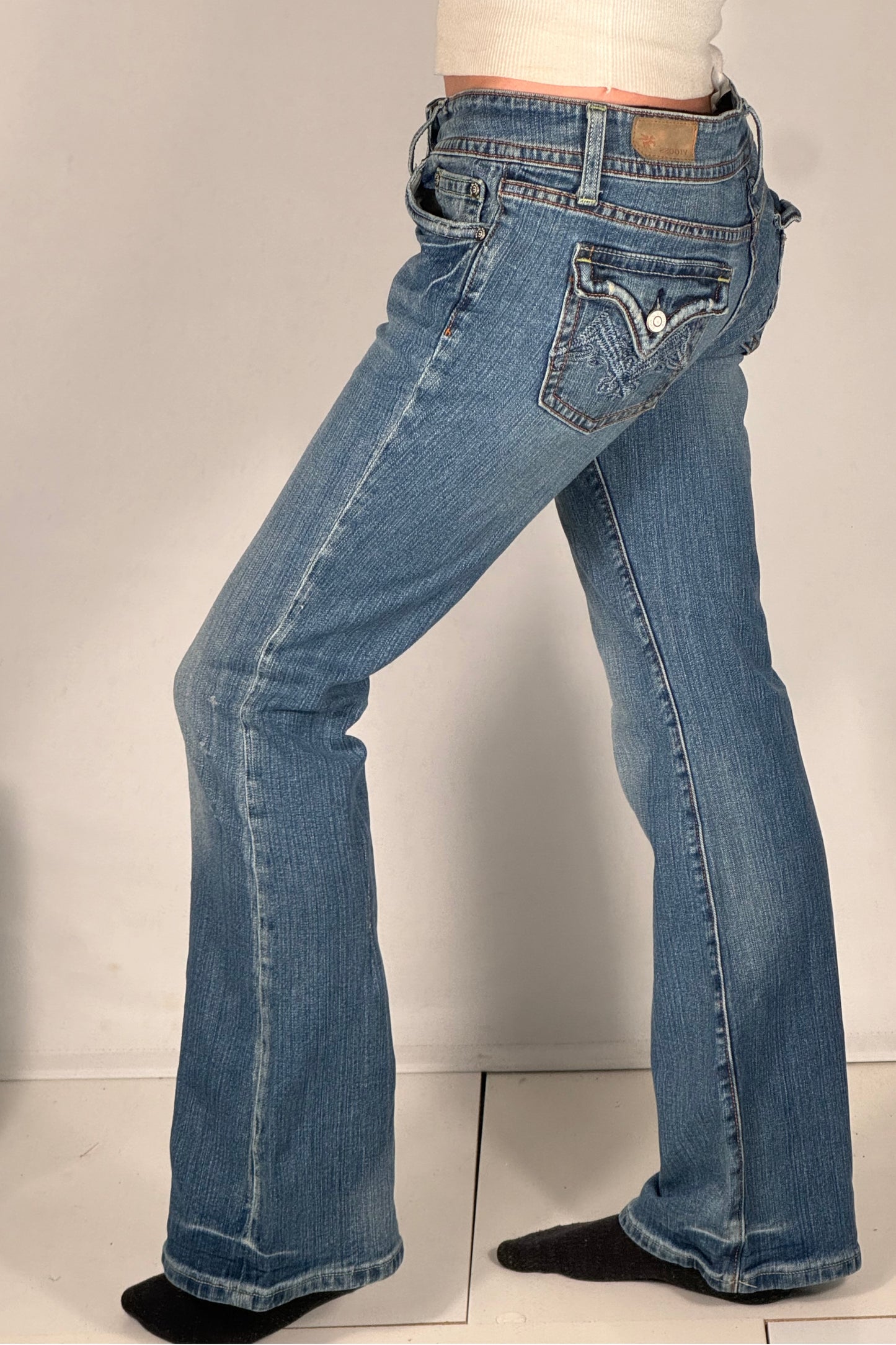 Lågmidjade jeans stl: S
