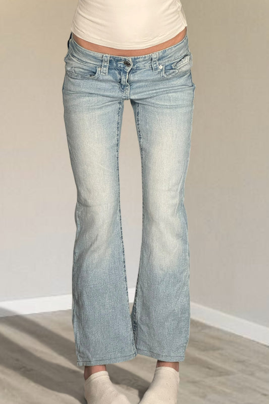 Lågmidjade jeans stl: XXS