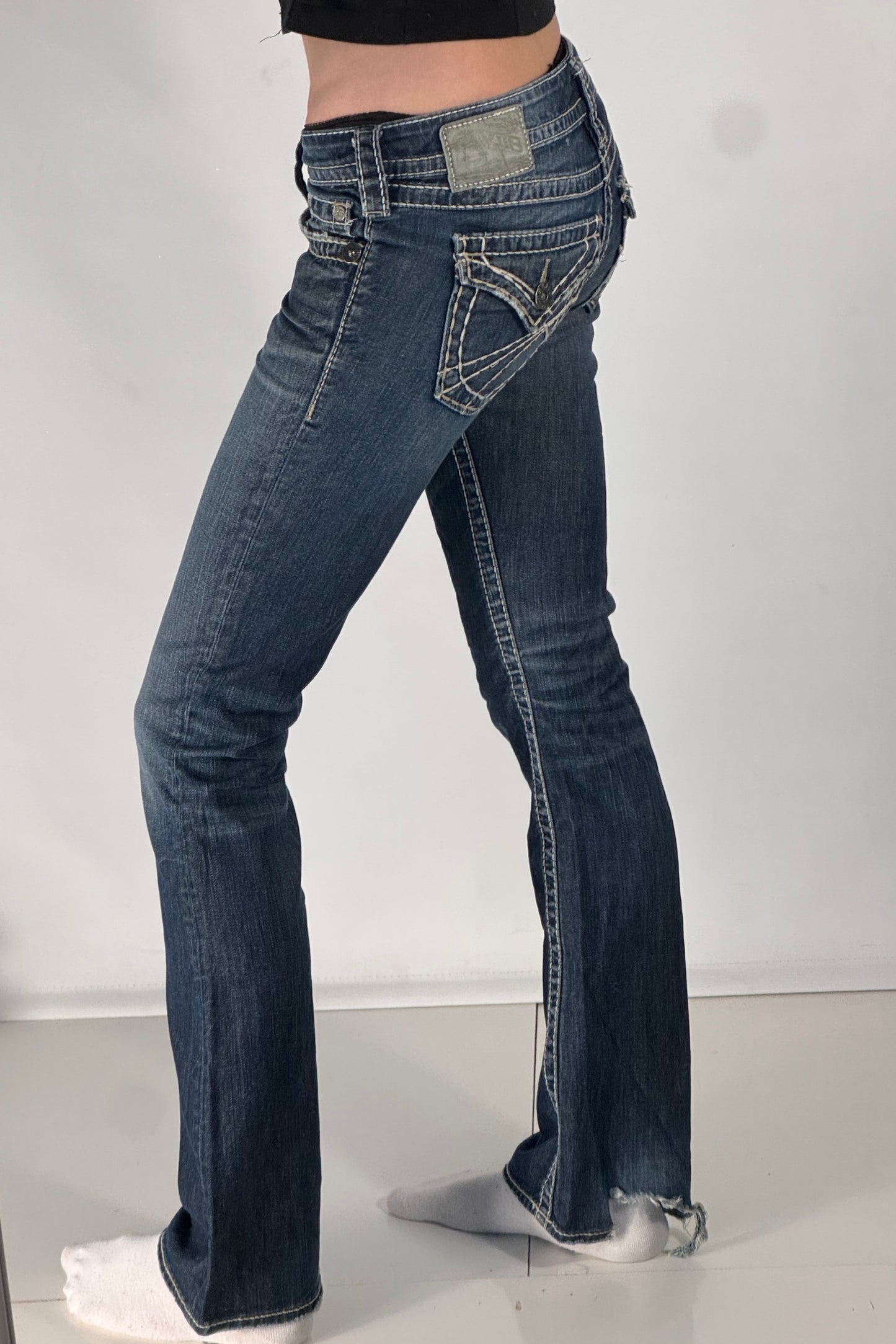 Lågmidjade jeans stl: XS