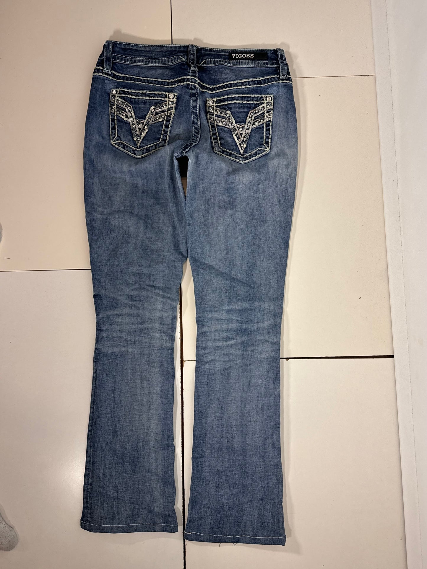 Lågmidjade jeans stl: XS