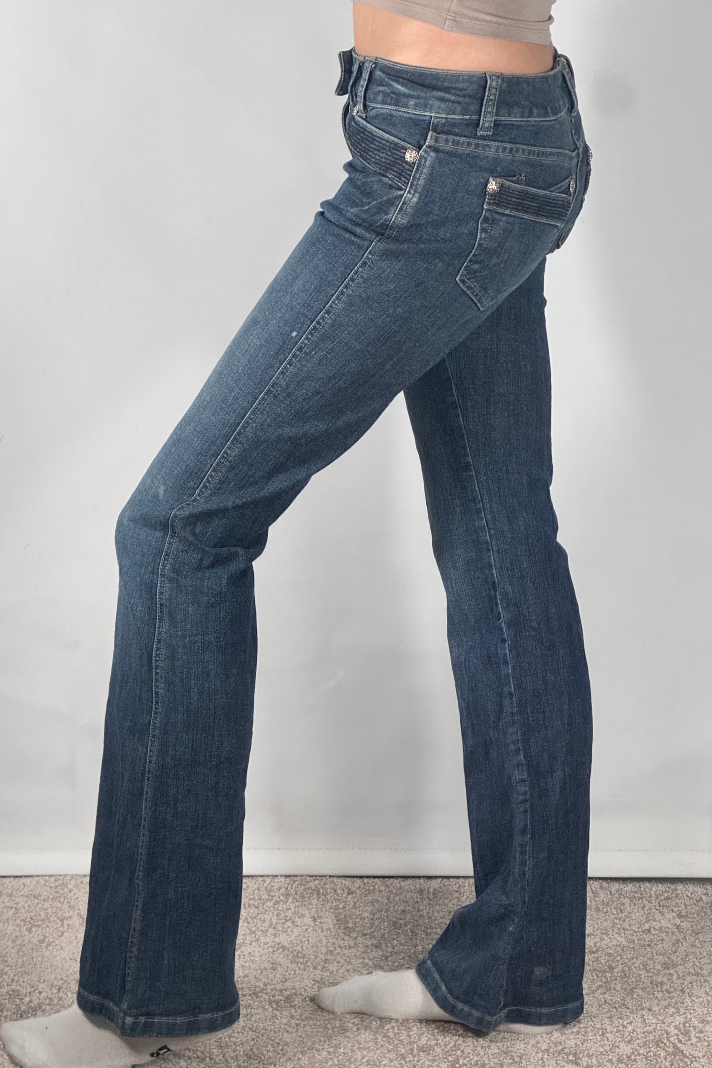 Lågmidjade jeans stl: XS