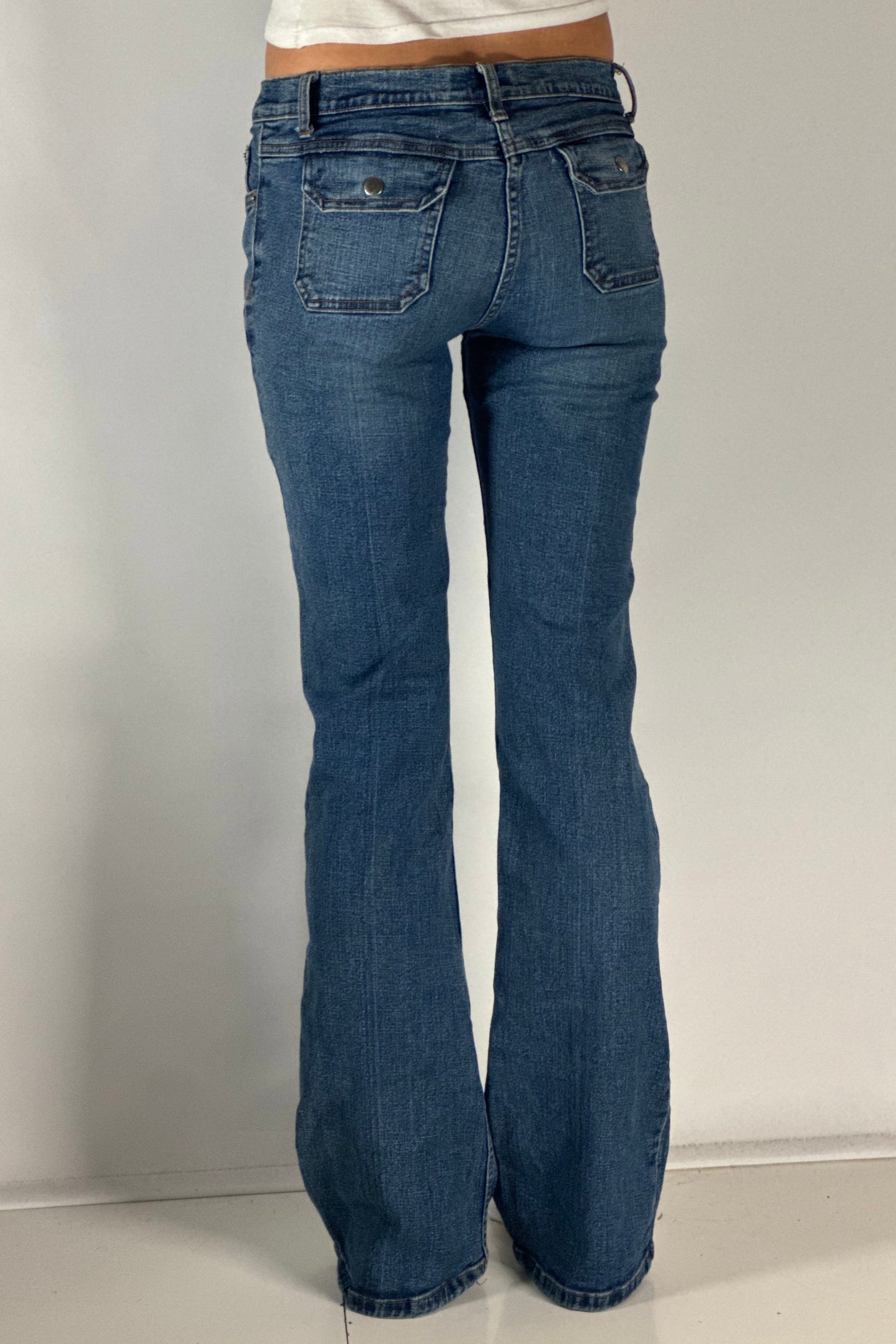 Lågmidjade jeans stl: XS