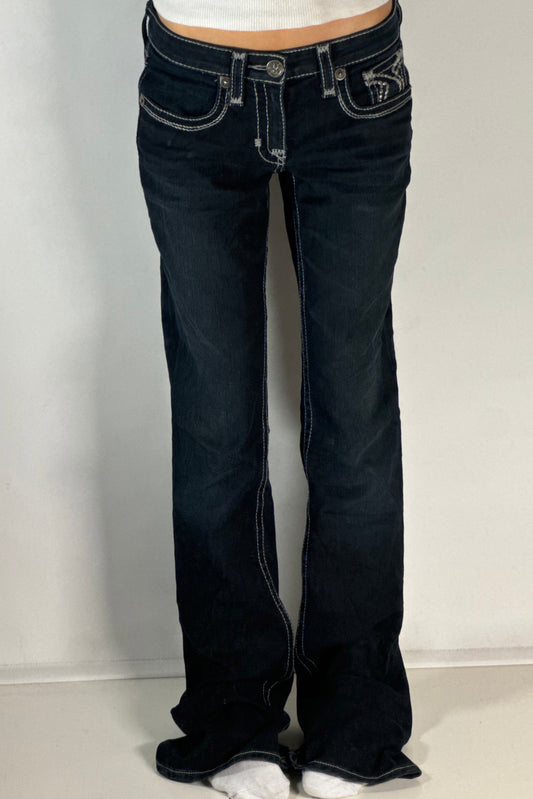 Lågmidjade jeans stl: S