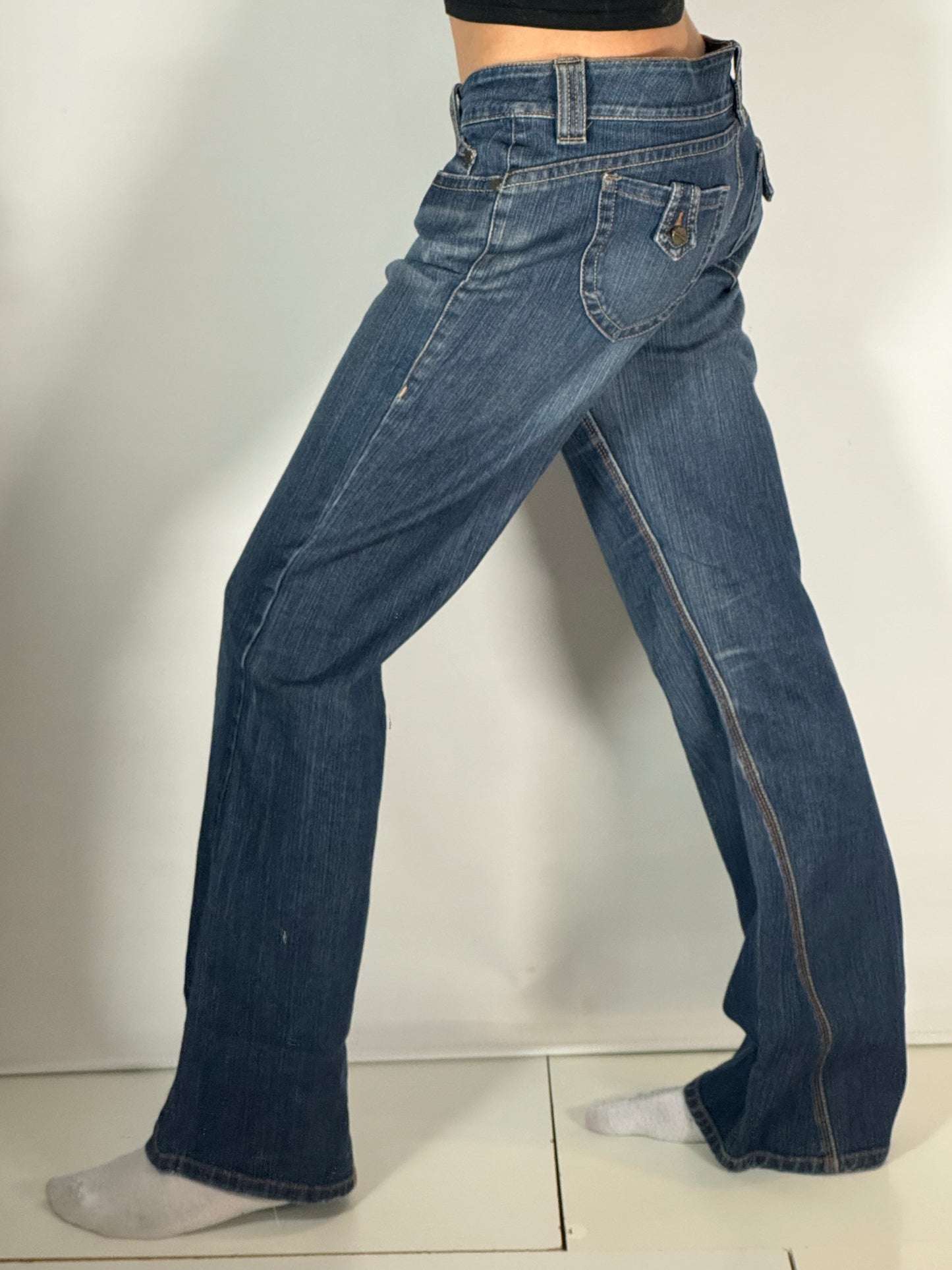Lågmidjade jeans stl: M