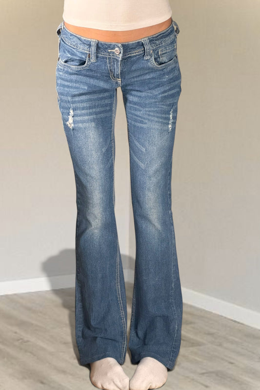 Lågmidjade jeans stl: XS/S