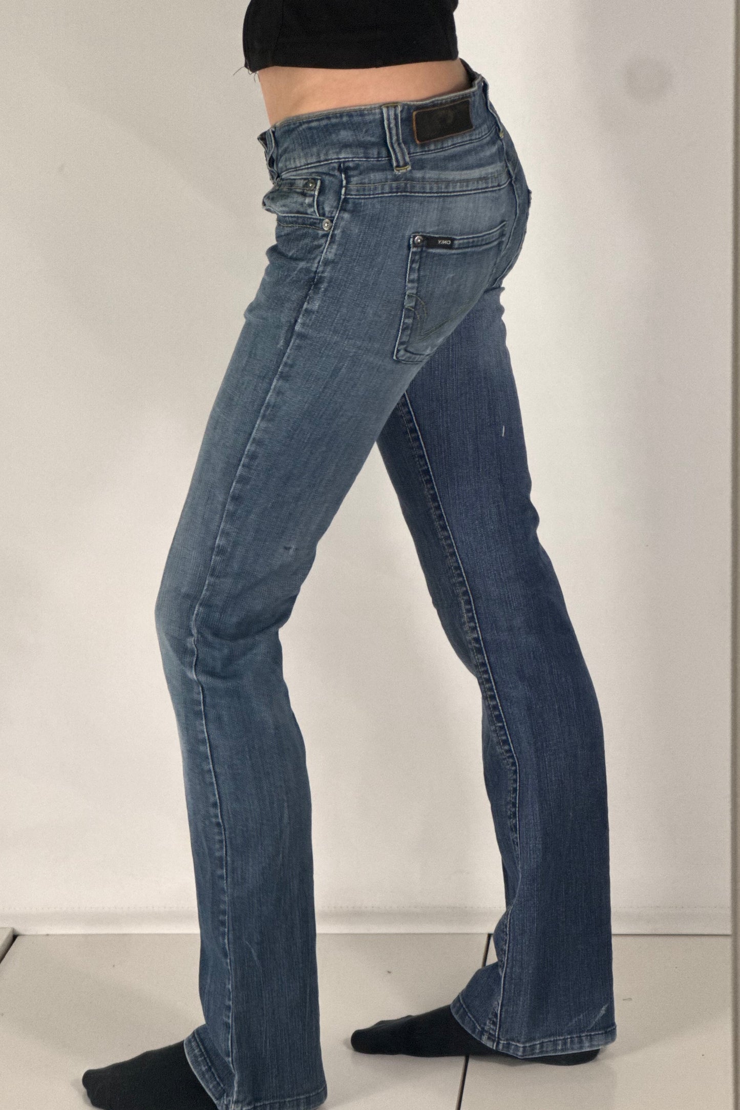 Lågmidjade jeans stl: S
