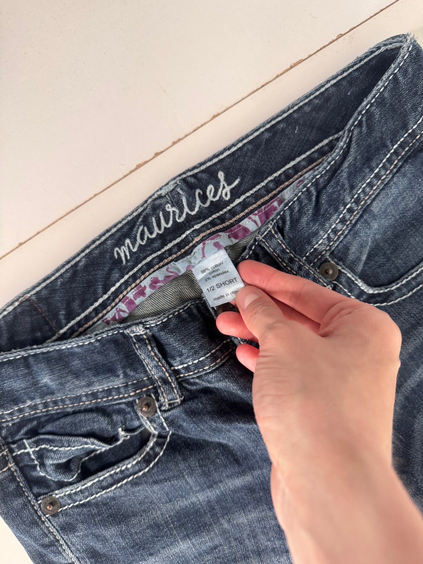 Lågmidjade jeans stl: S