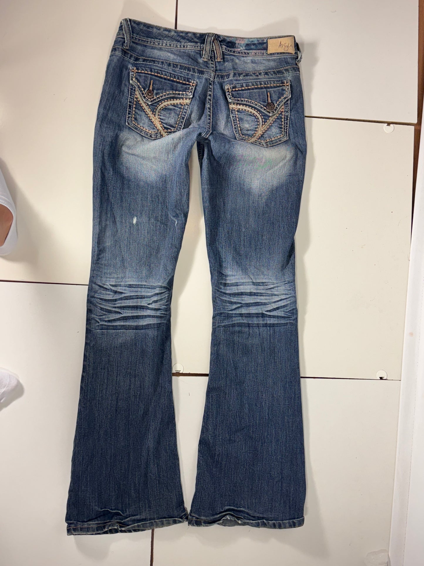 Lågmidjade jeans stl: S