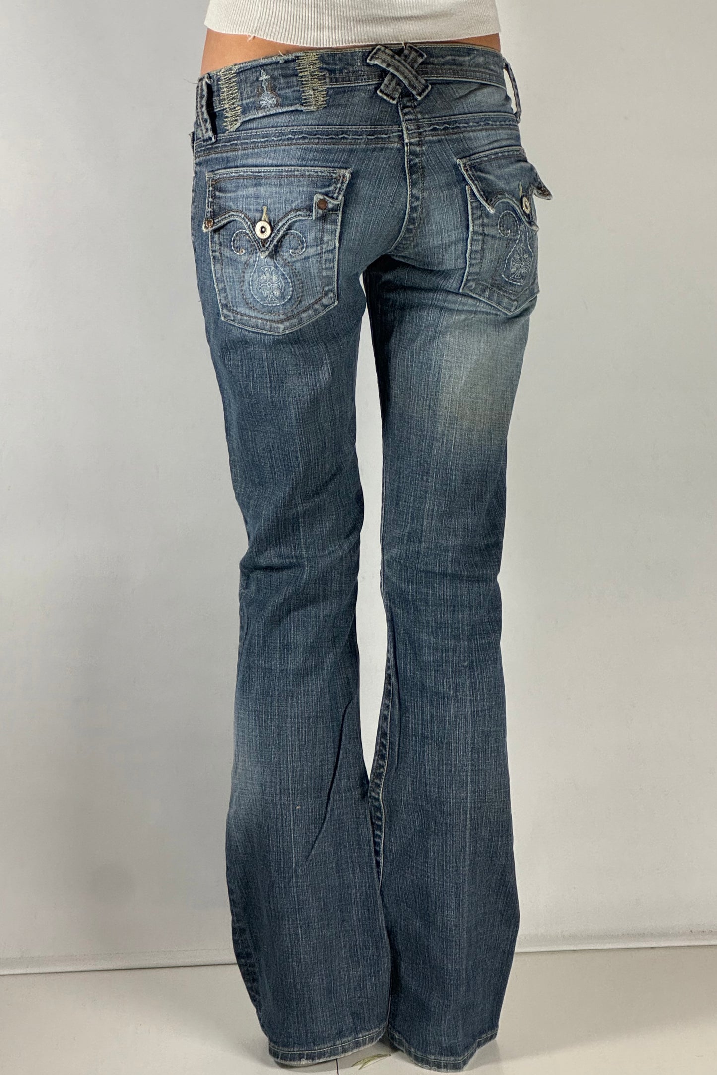 Lågmidjade jeans stl: XS