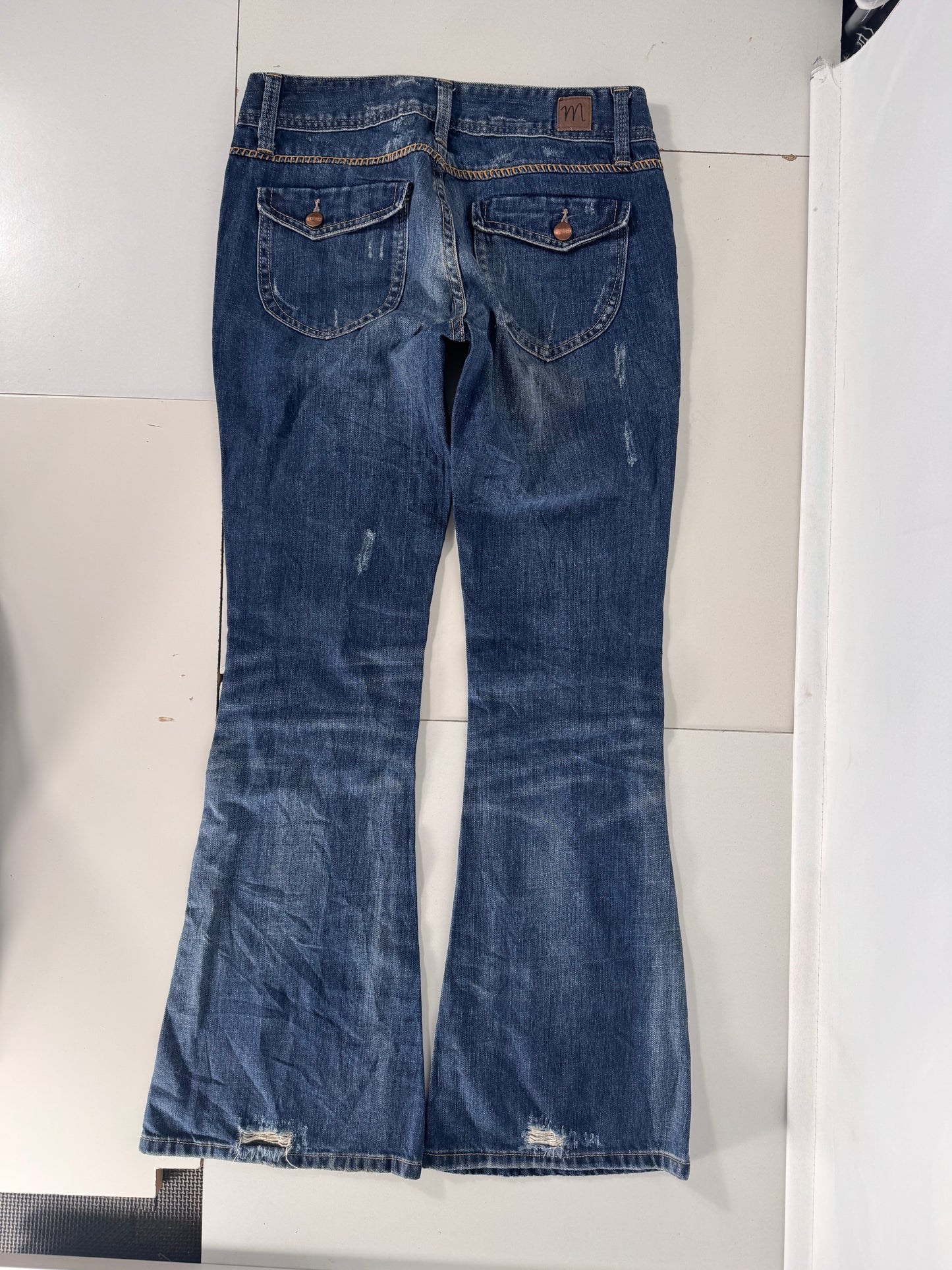 Lågmidjade jeans stl: S