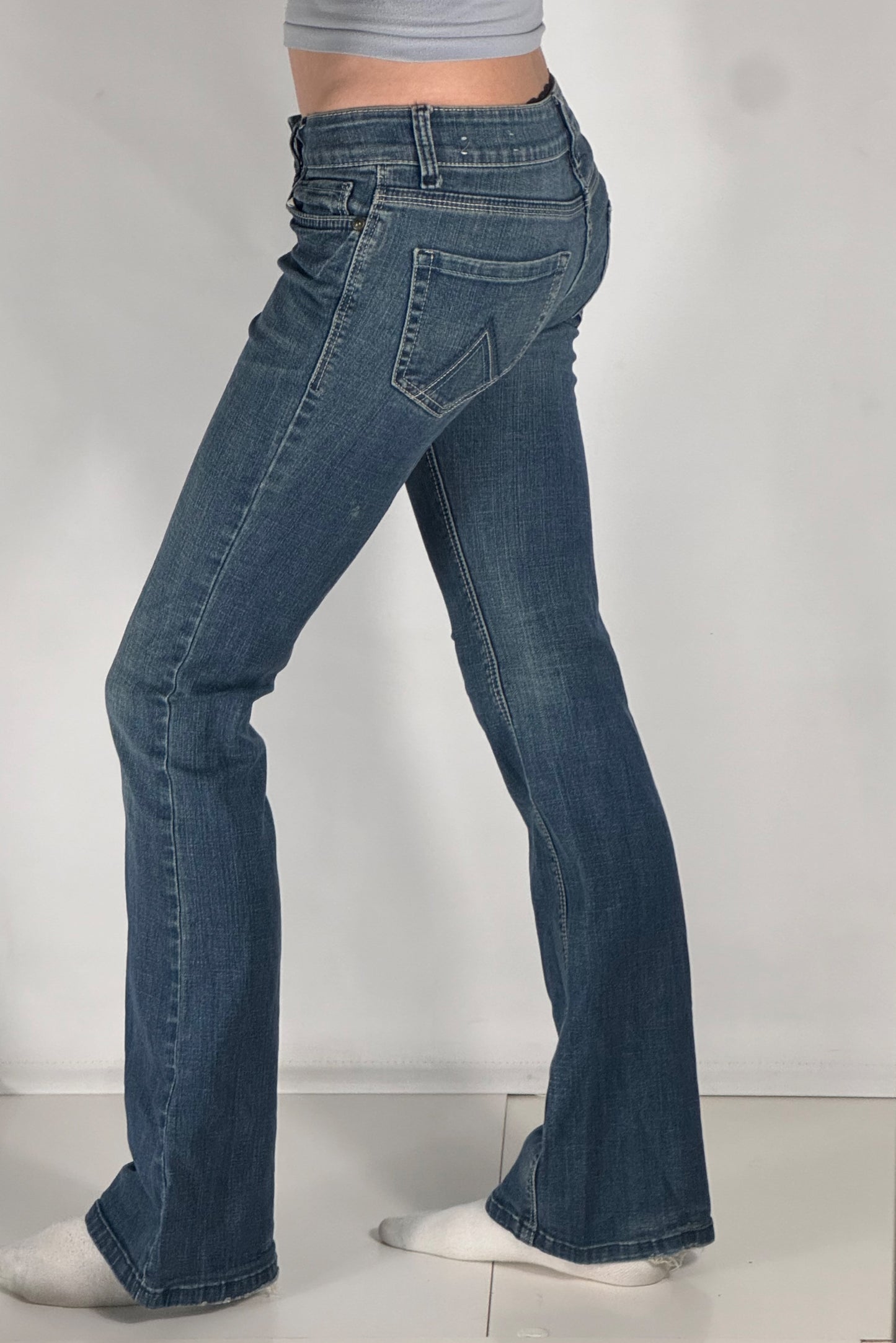 Lågmidjade jeans stl: XS