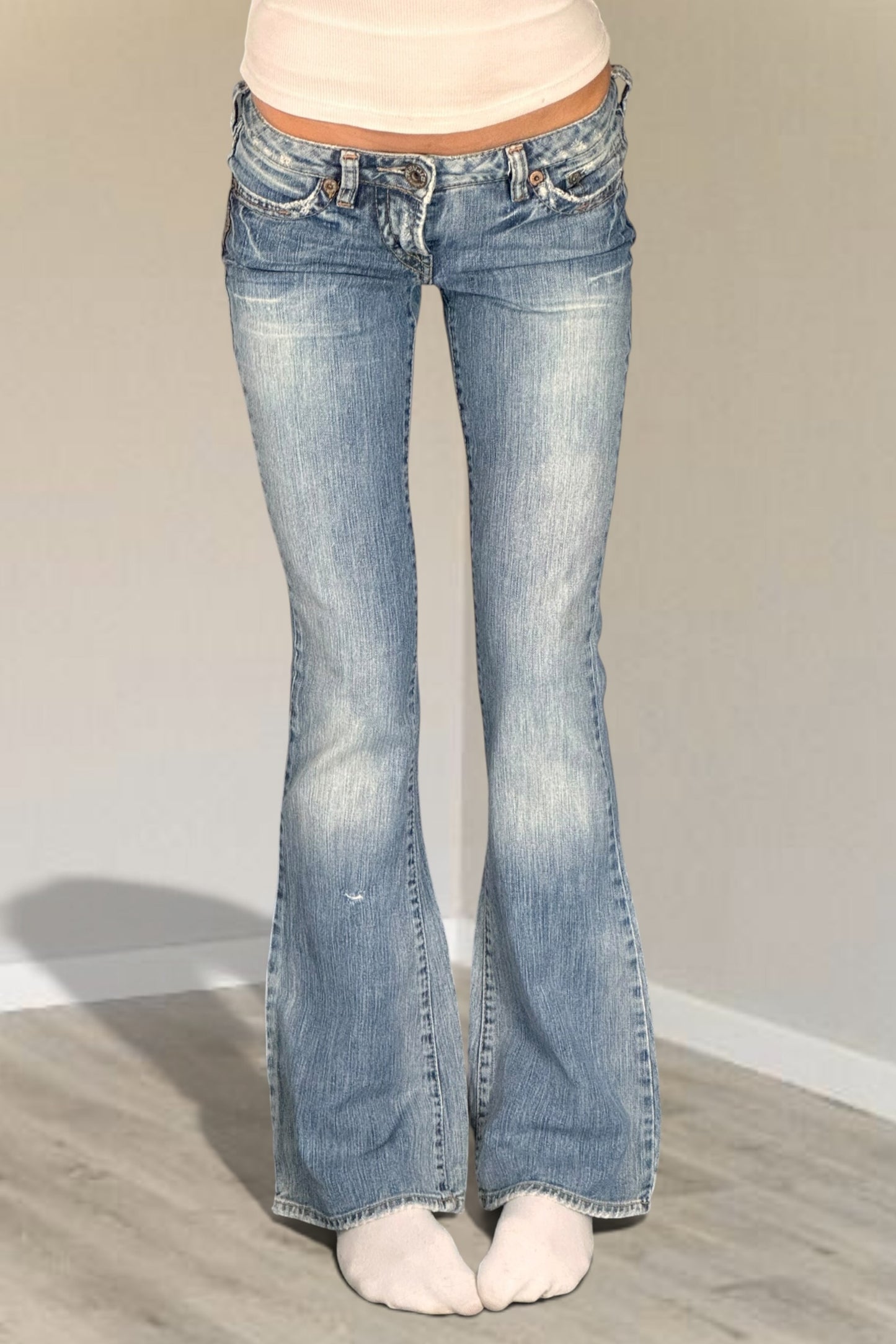 Lågmidjade jeans stl: XXS