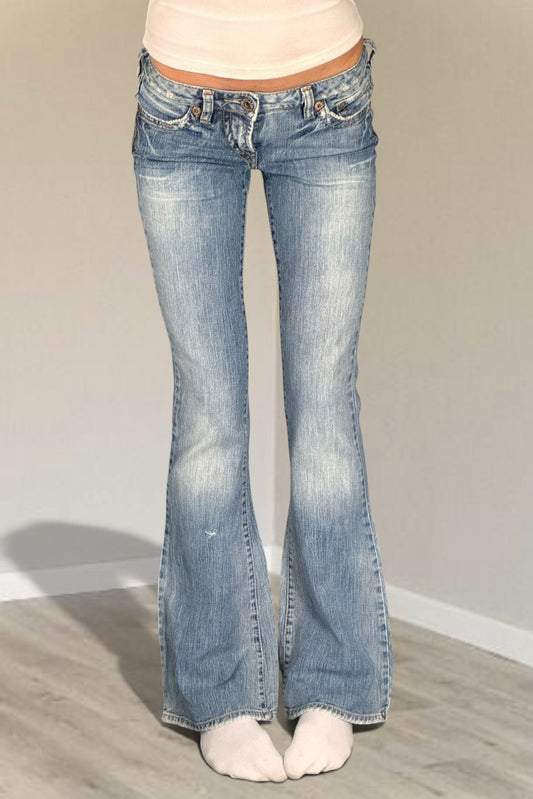Lågmidjade jeans stl: XXS