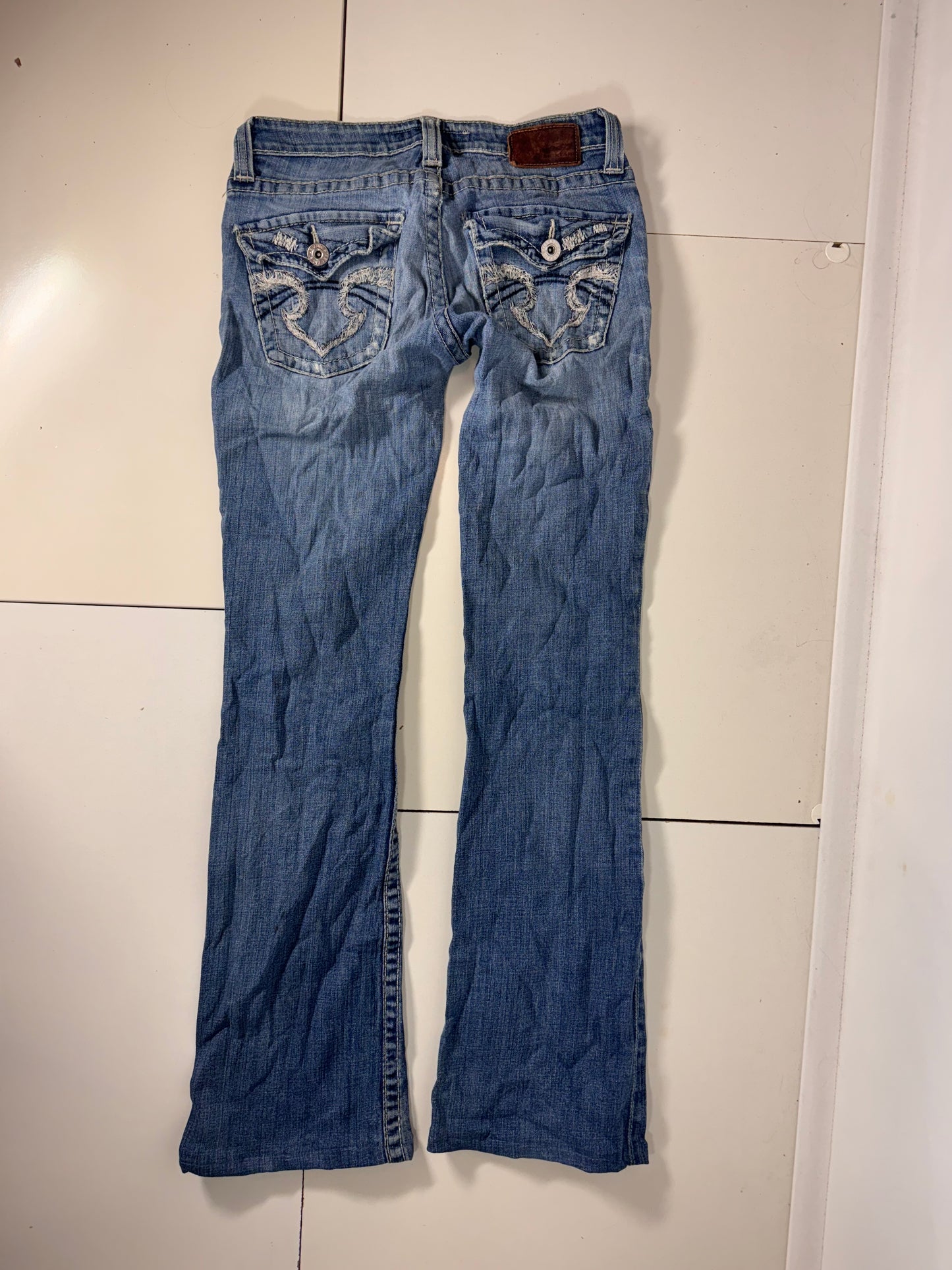 Lågmidjade jeans stl: S