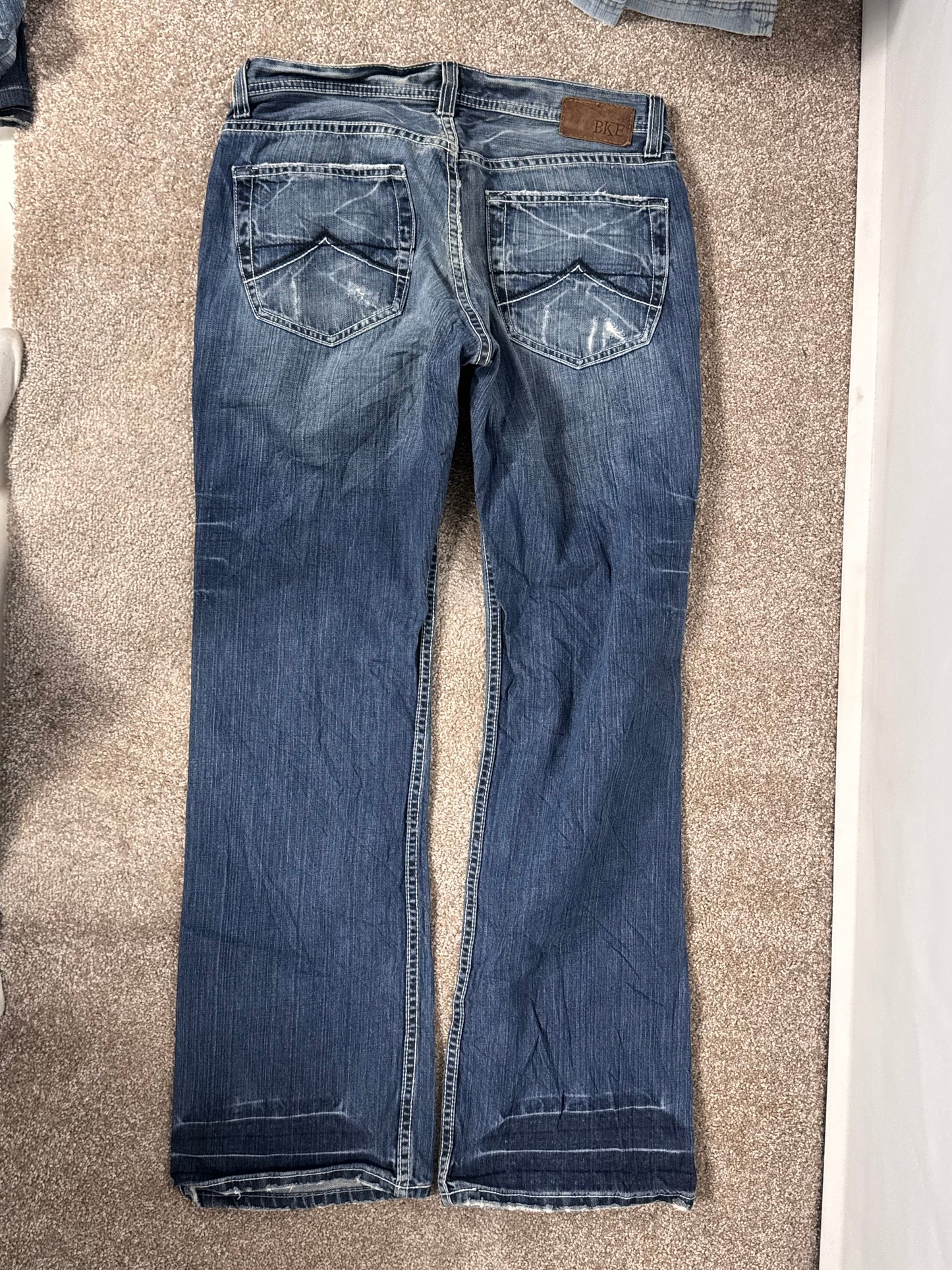 Lågmidjade jeans stl: M