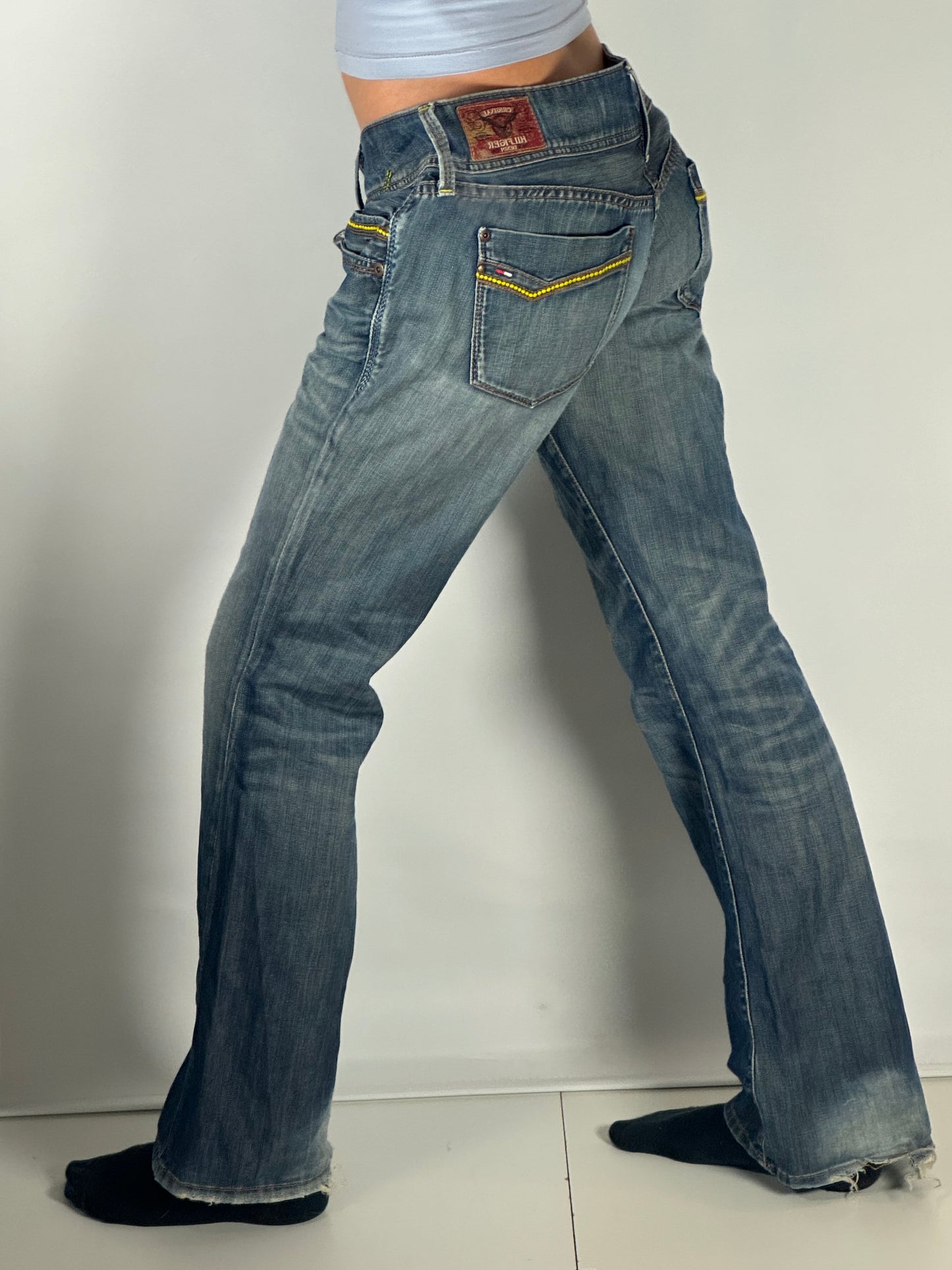 Lågmidjade jeans stl: M