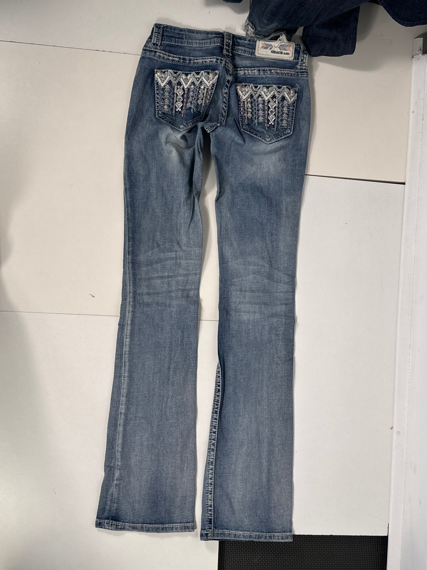 Lågmidjade jeans stl: XXS