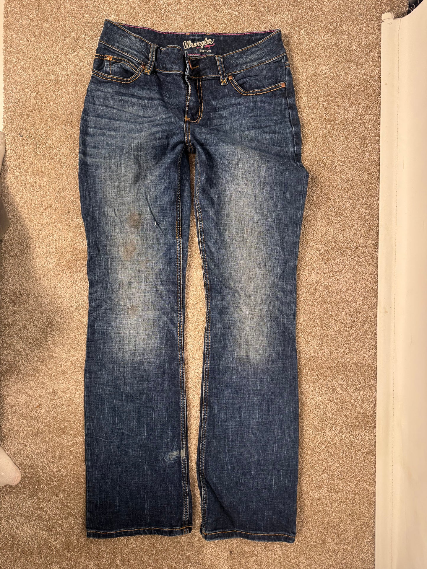 Lågmidjade jeans stl: S