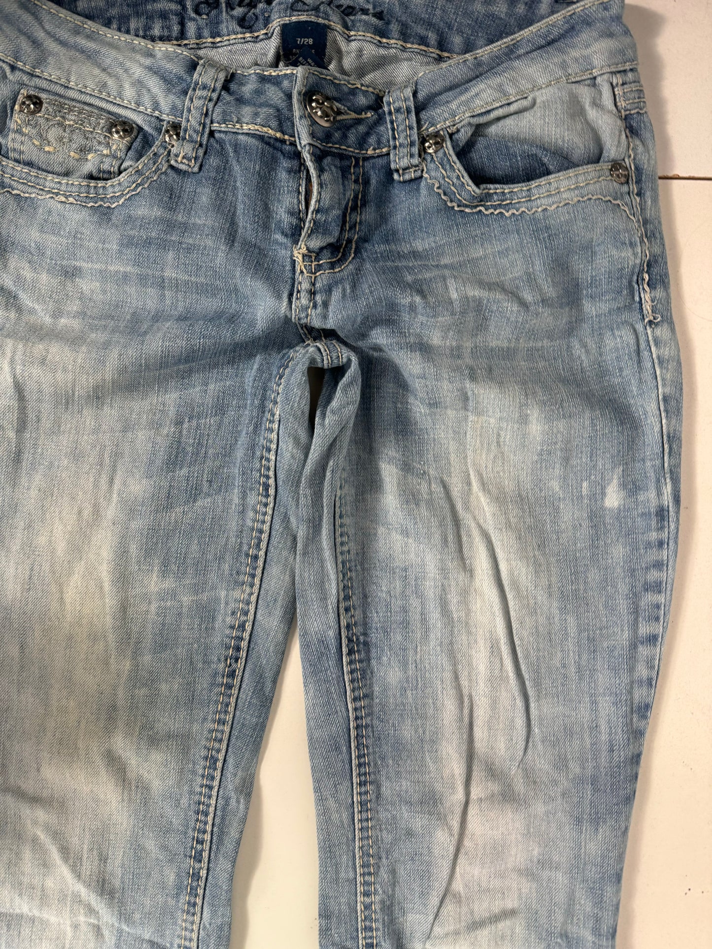 Lågmidjade jeans stl: XS