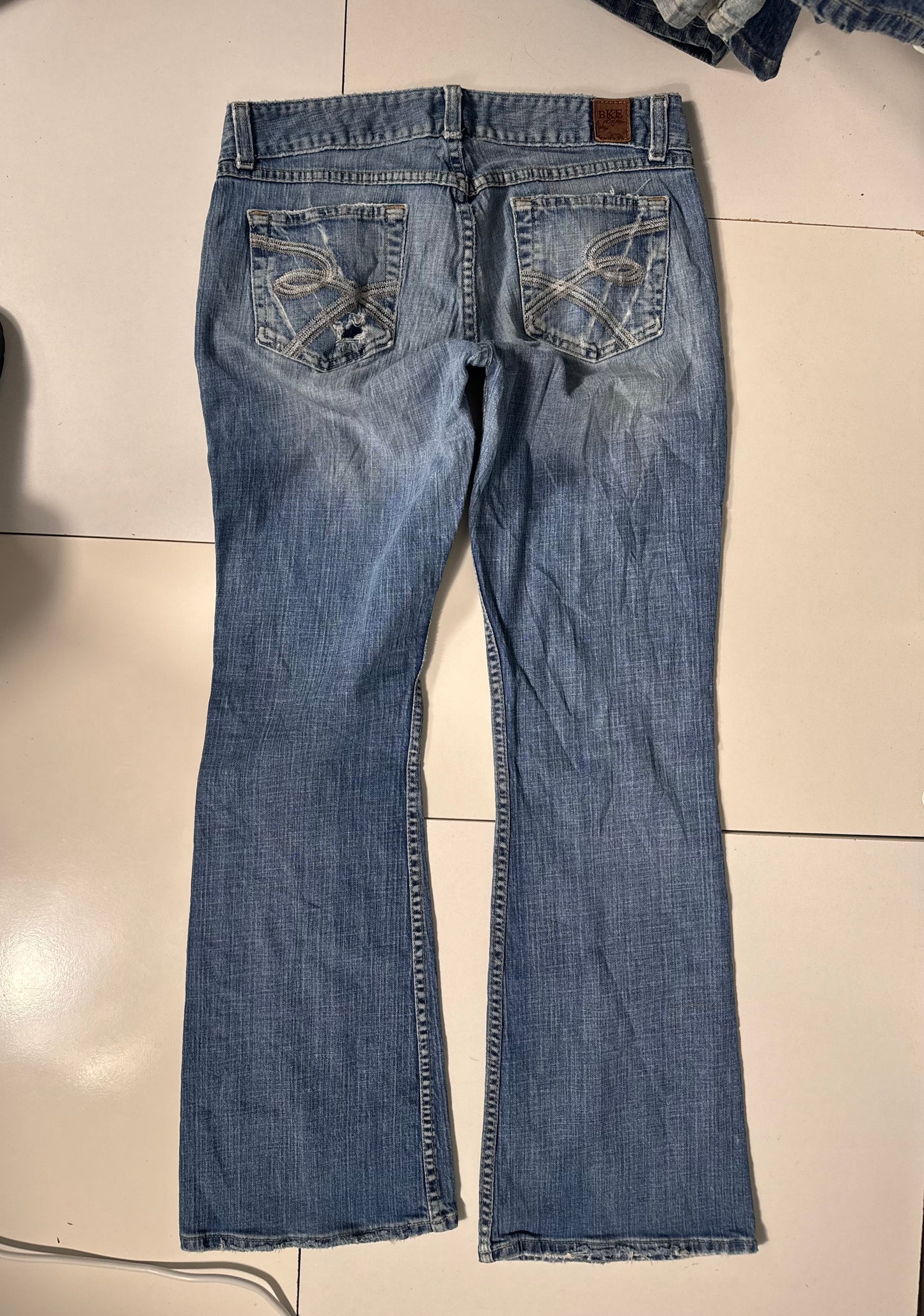 Lågmidjade jeans stl: S/M