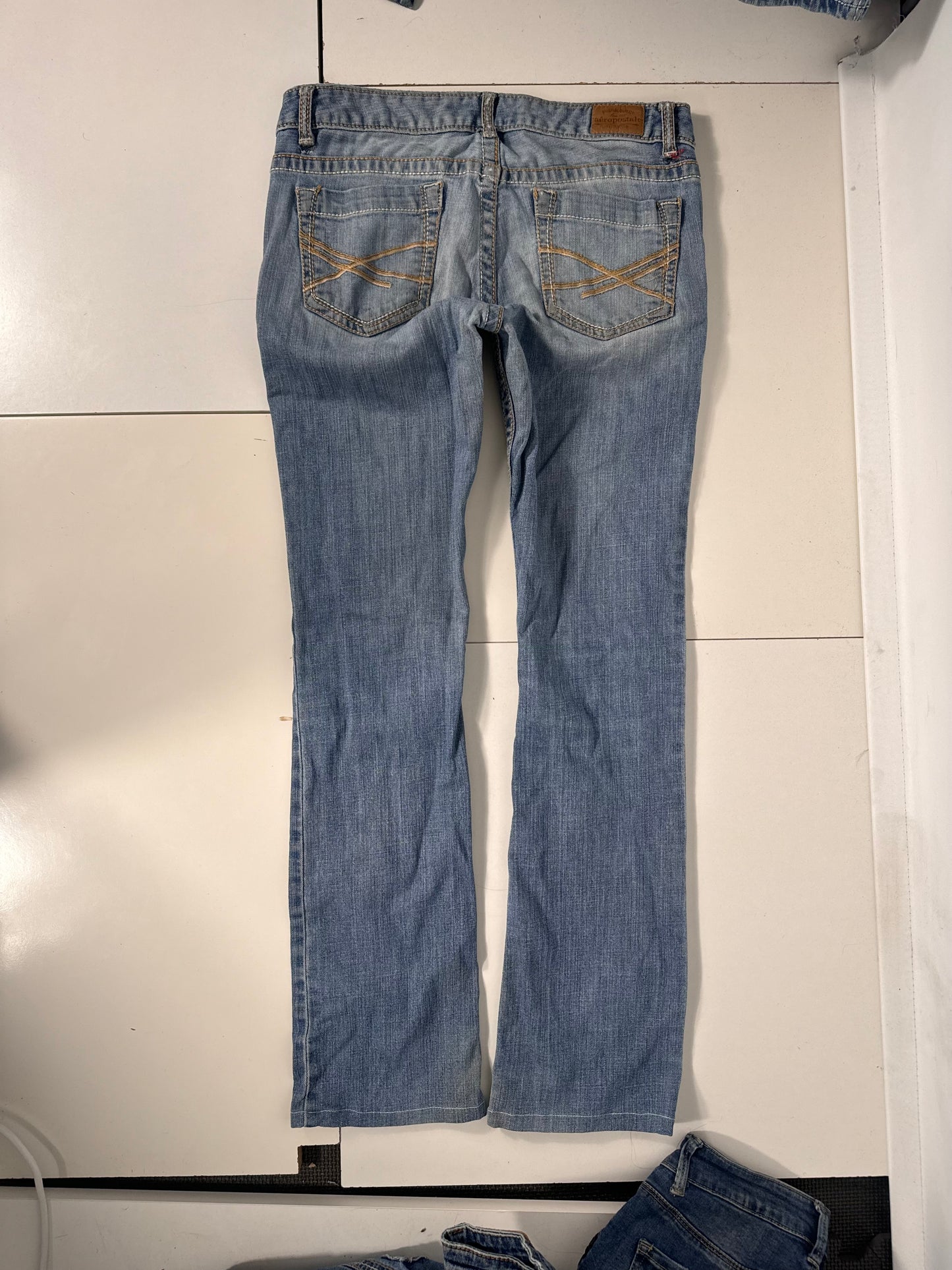 Lågmidjade jeans stl: S