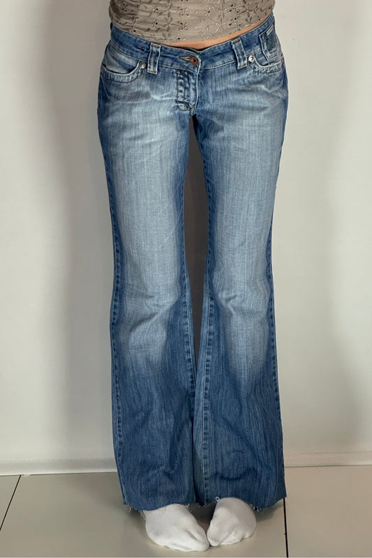 Lågmidjade jeans stl: S