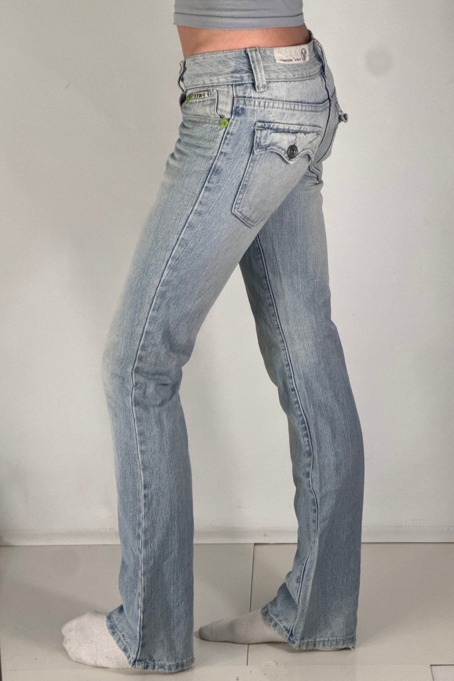 Lågmidjade jeans stl: XS