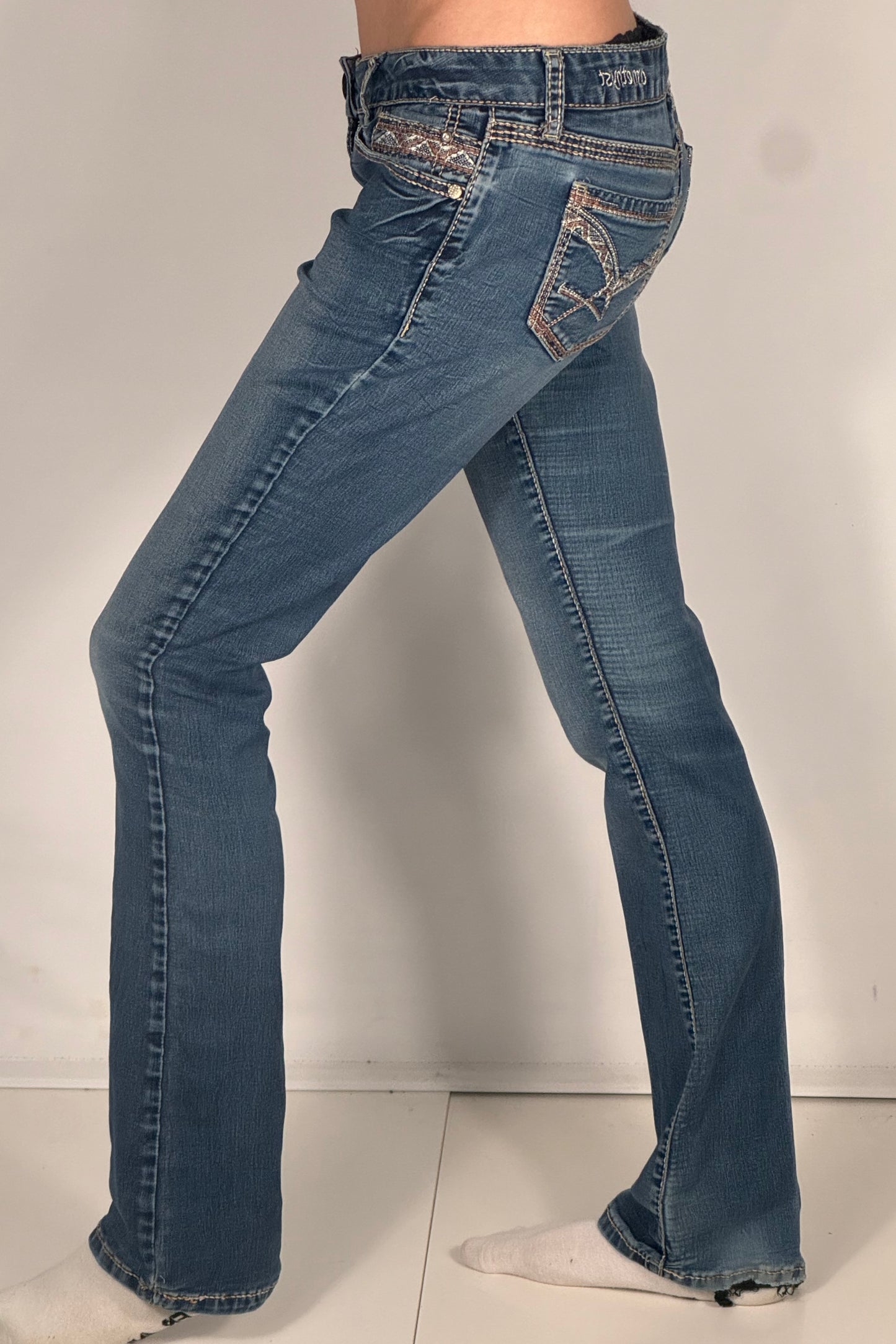 Lågmidjade jeans stl: XS