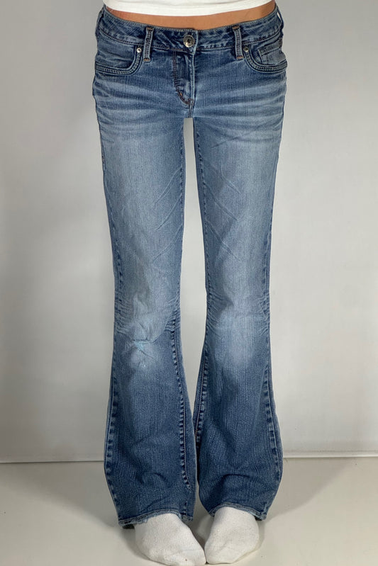 Lågmidjade jeans stl: XS/S