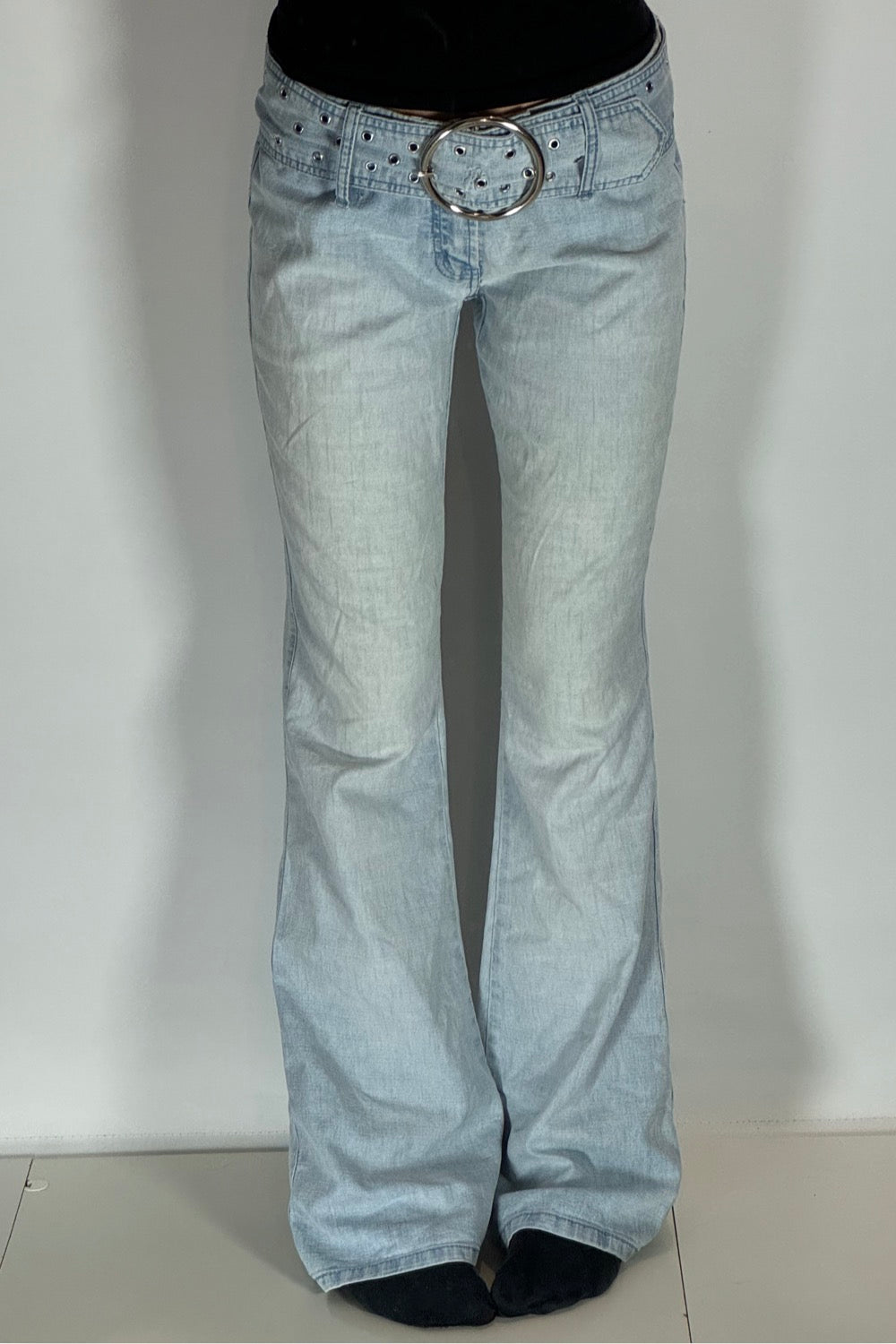 Lågmidjade jeans stl: M