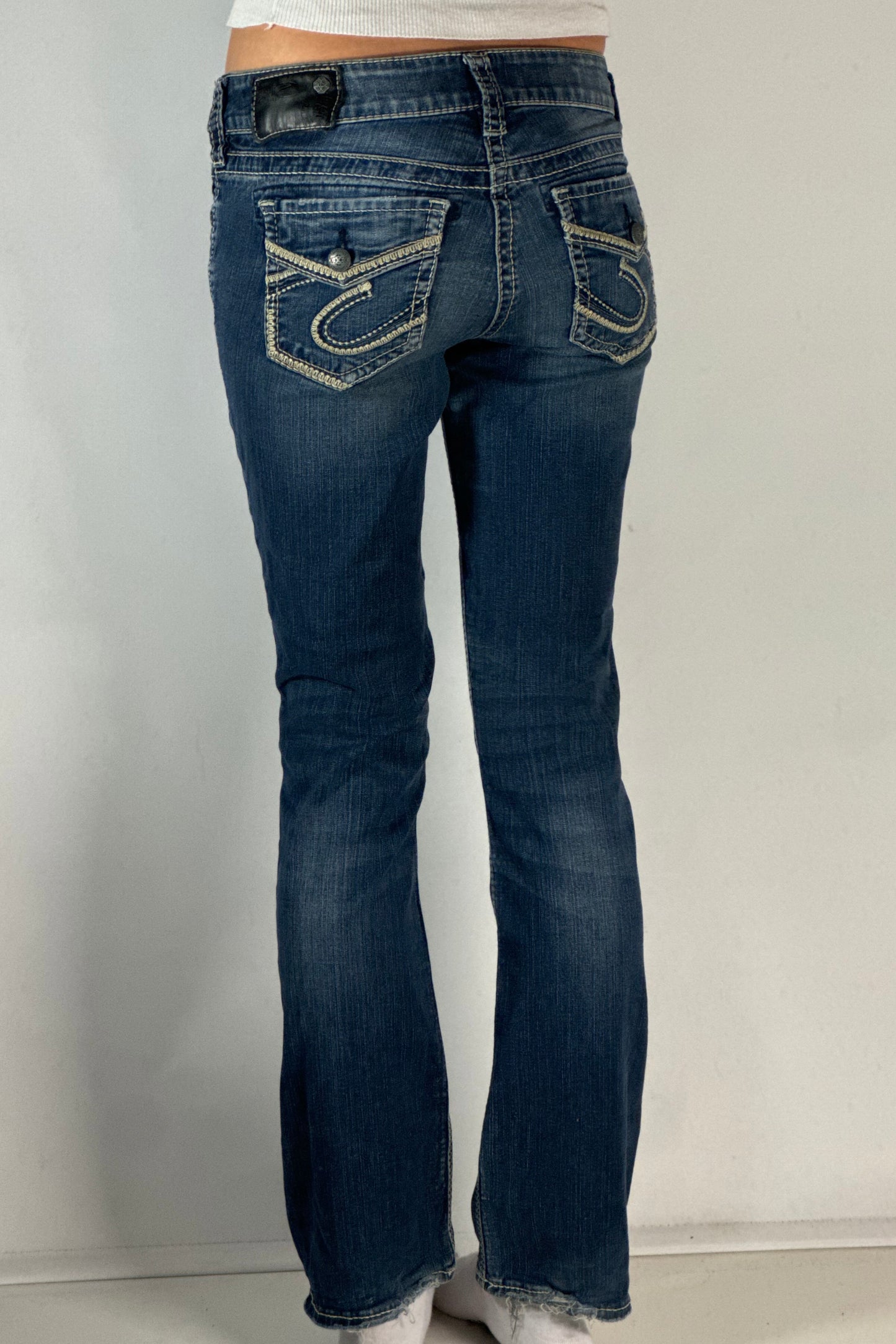 Lågmidjade jeans stl: XS