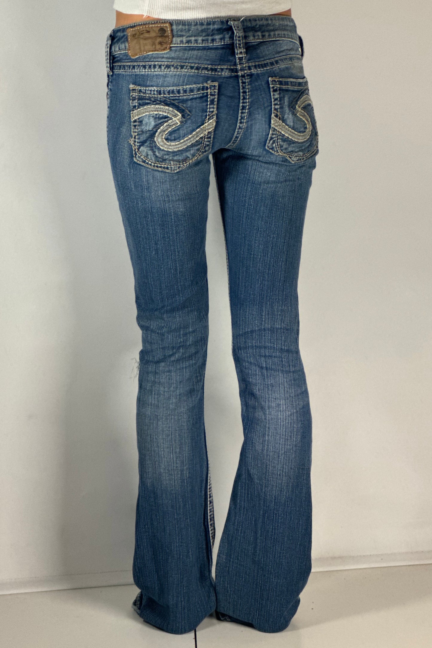 Lågmidjade jeans stl: XS