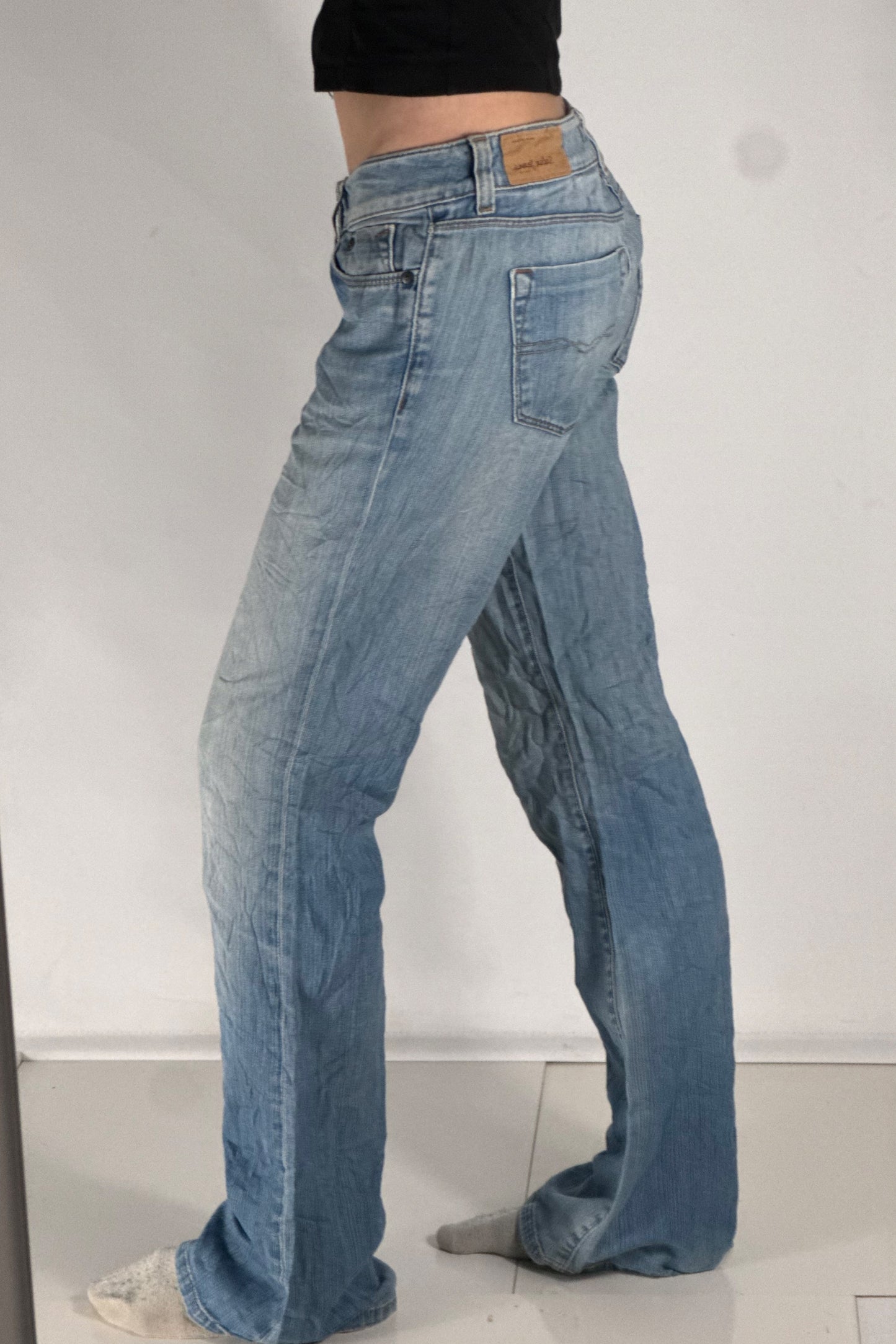 Lågmidjade jeans stl: S