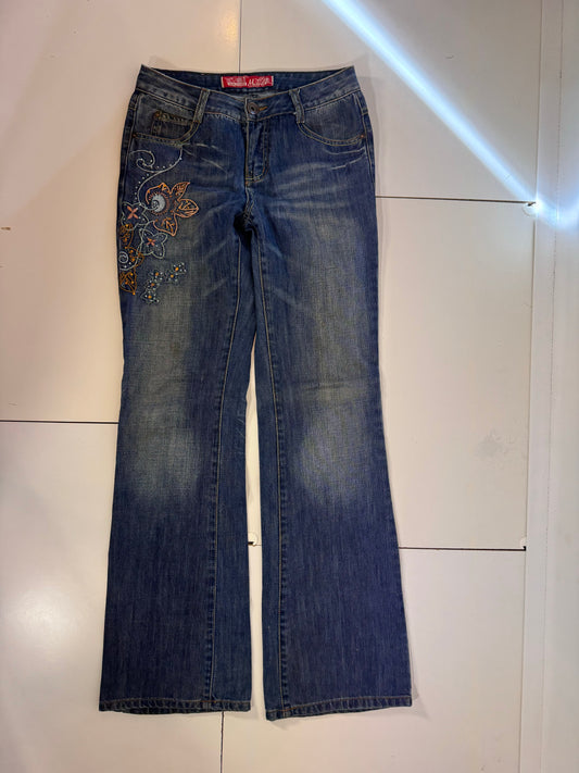 Lågmidjade jeans stl: