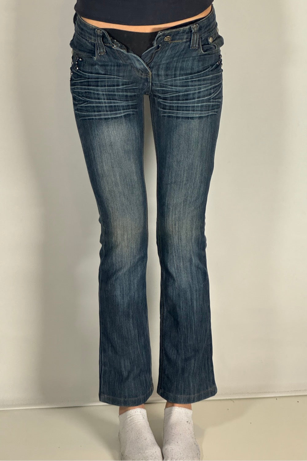 Lågmidjade jeans stl: XXS