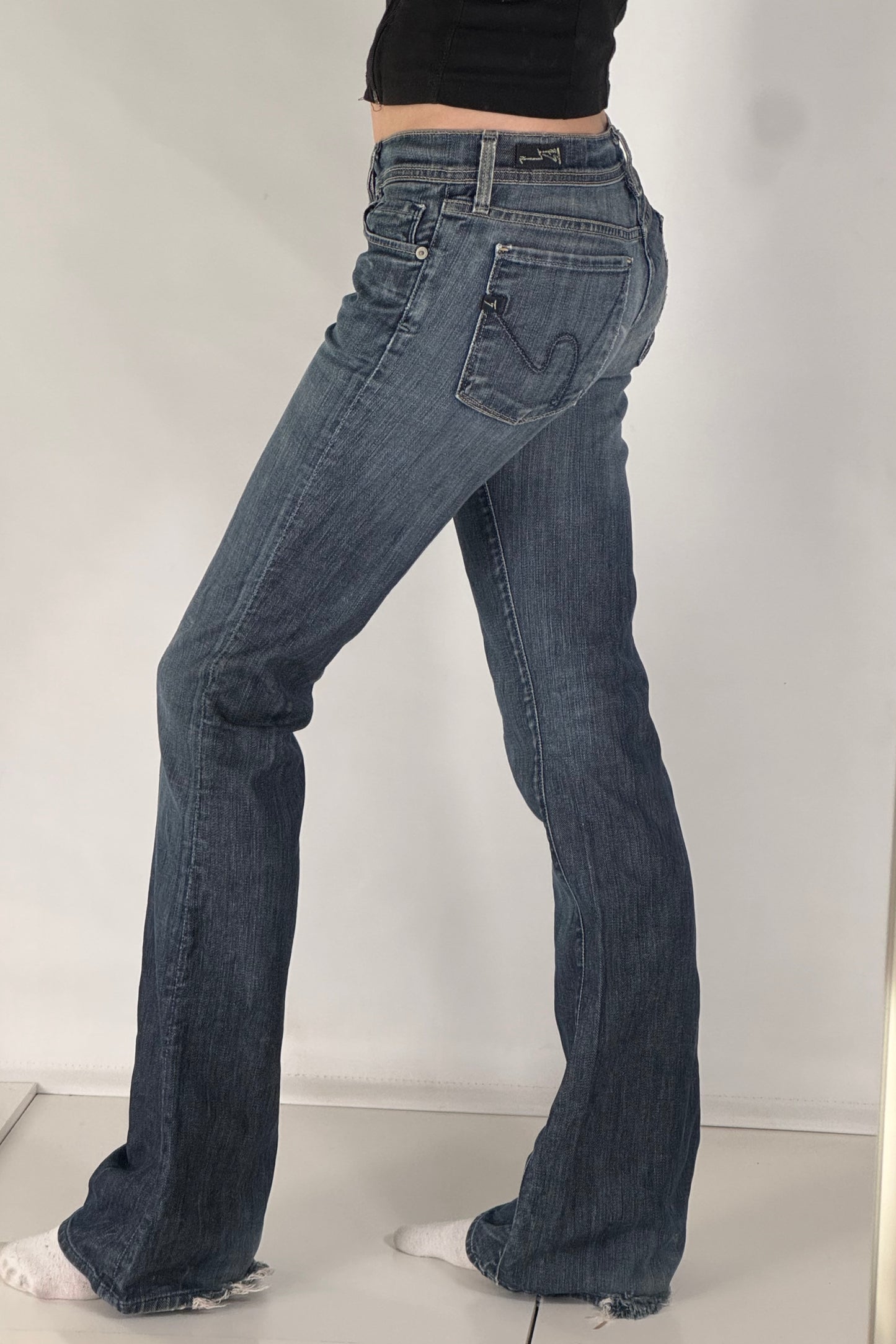 Lågmidjade jeans stl: XS