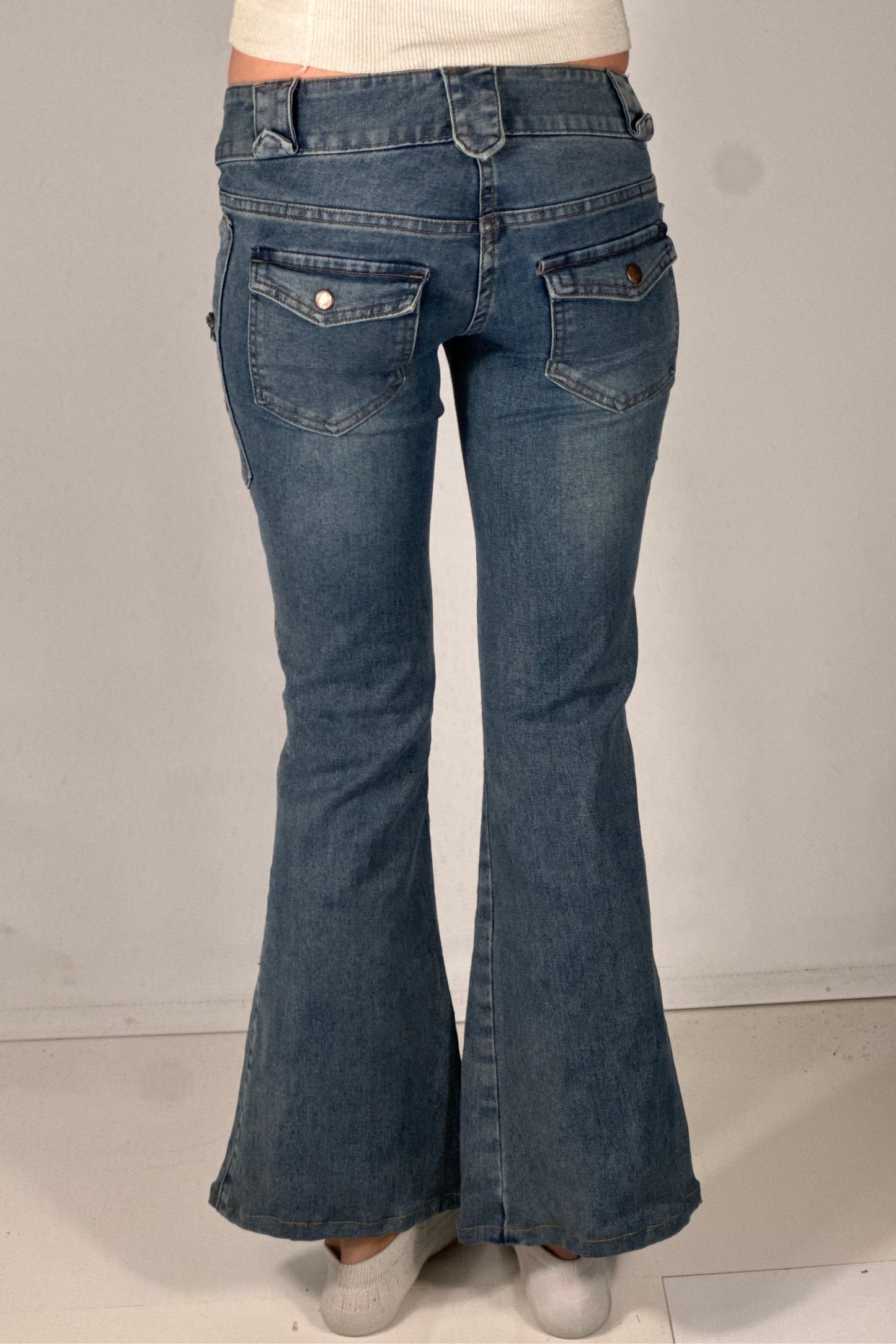Lågmidjade jeans stl: XXS