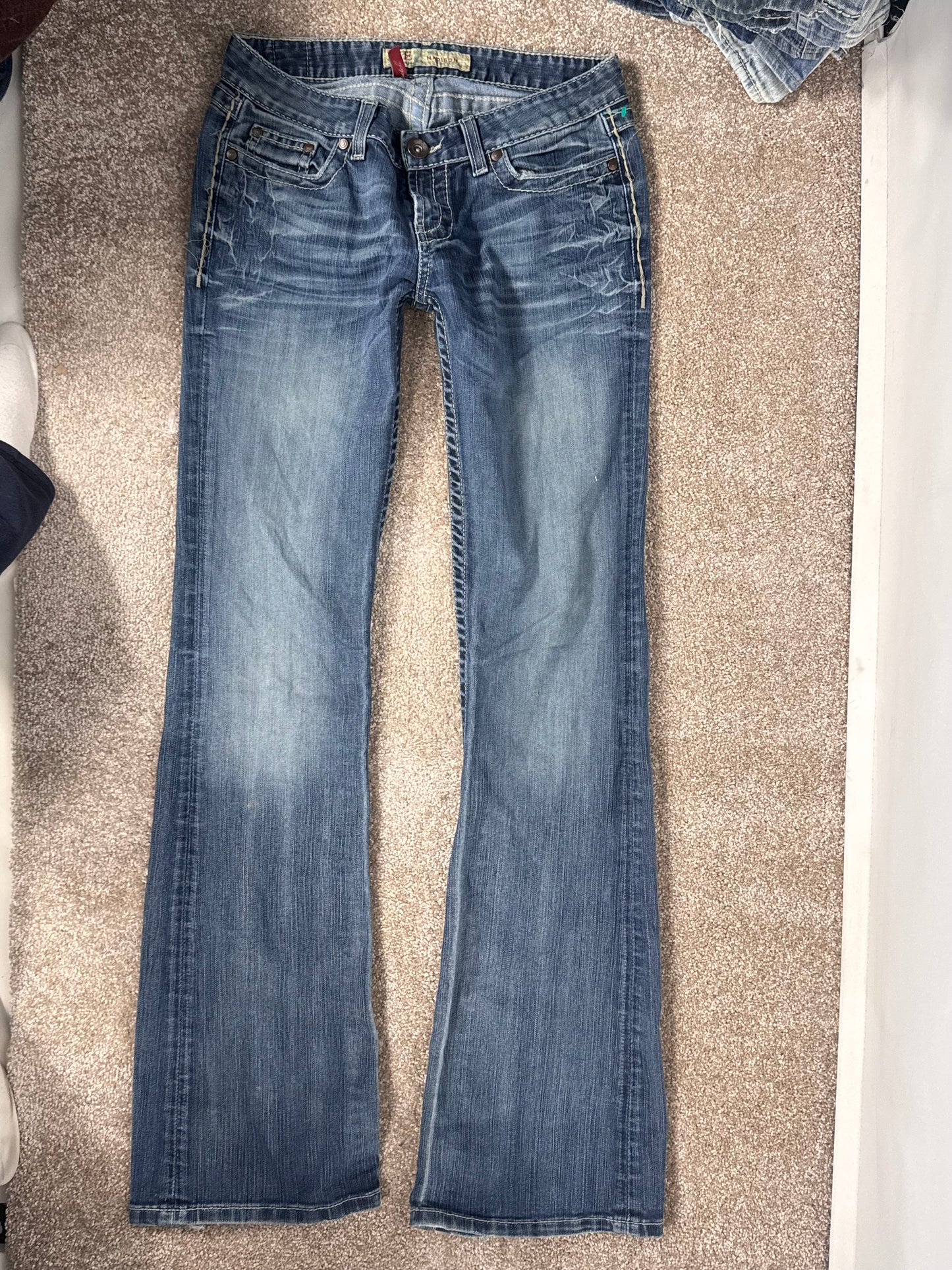 Lågmidjade jeans stl: S