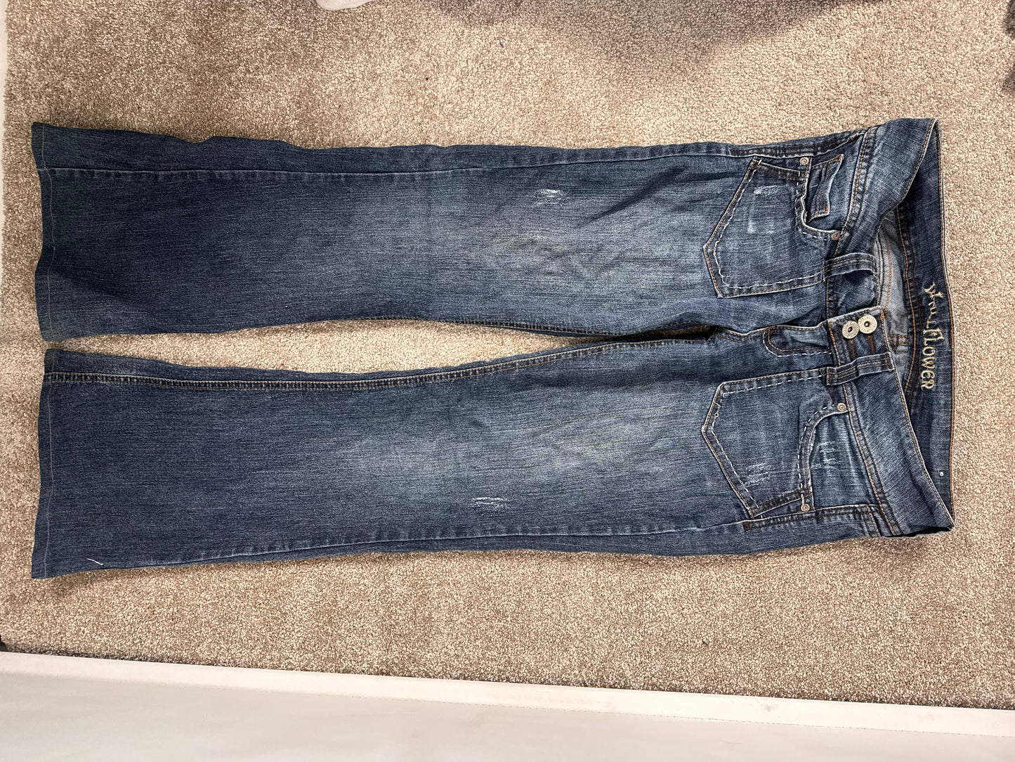 Lågmidjade jeans stl: M