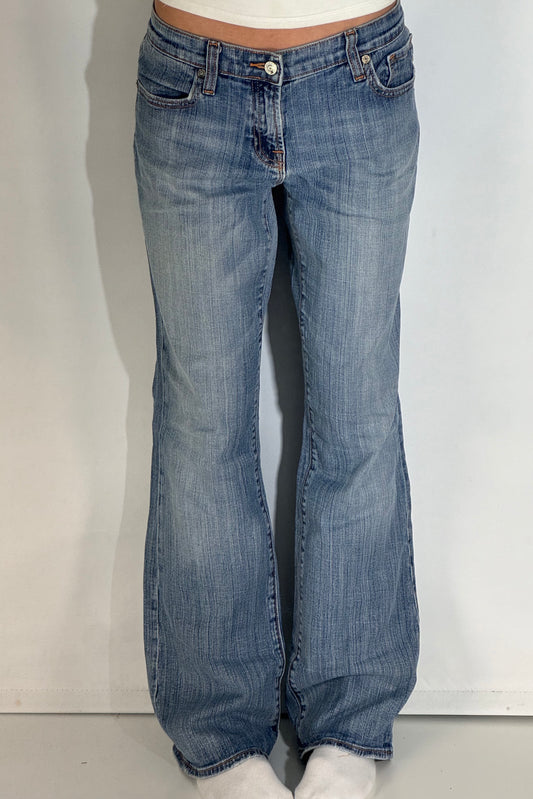 Lågmidjade jeans stl: M