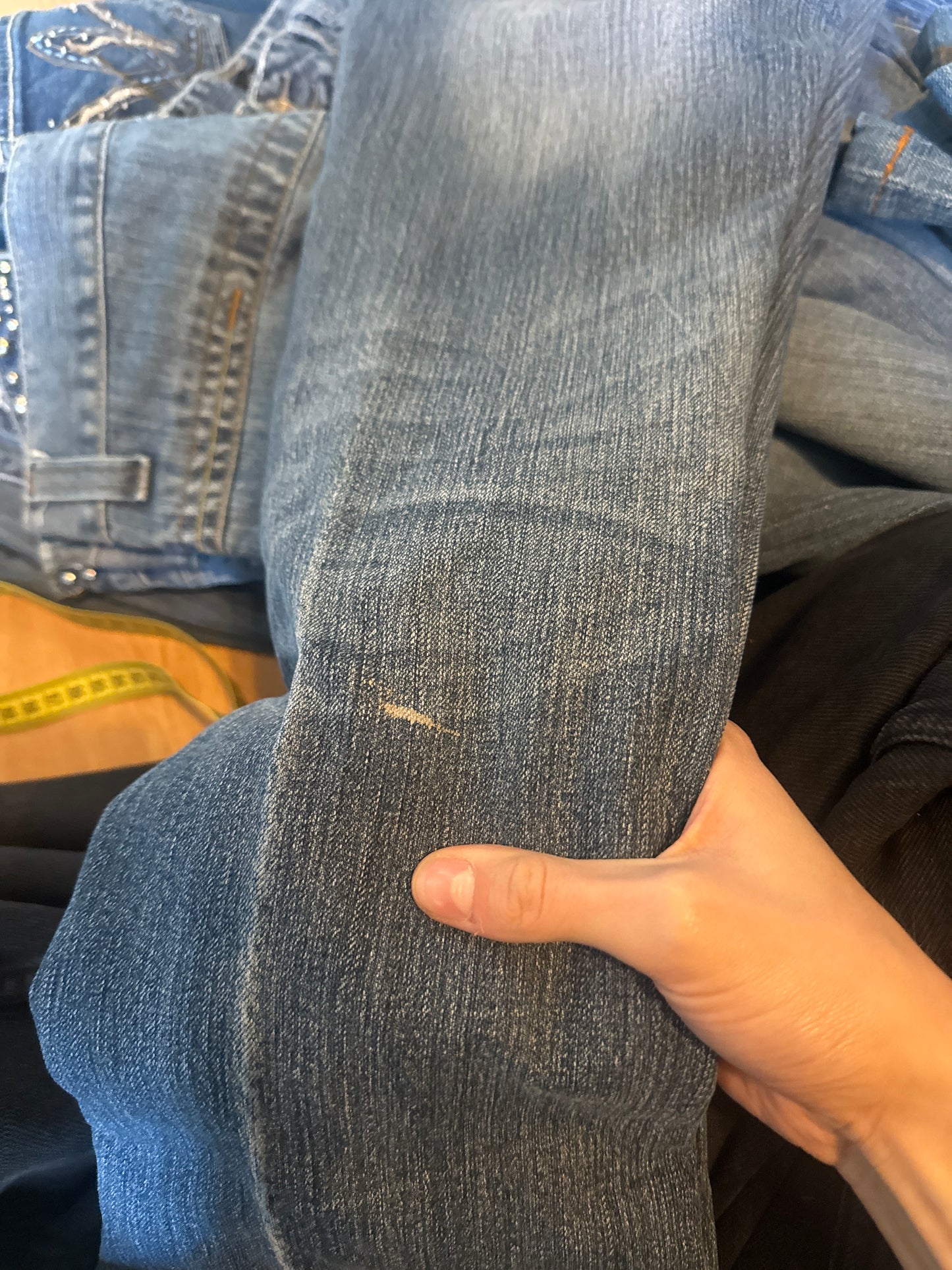 Lågmidjade jeans stl: XS