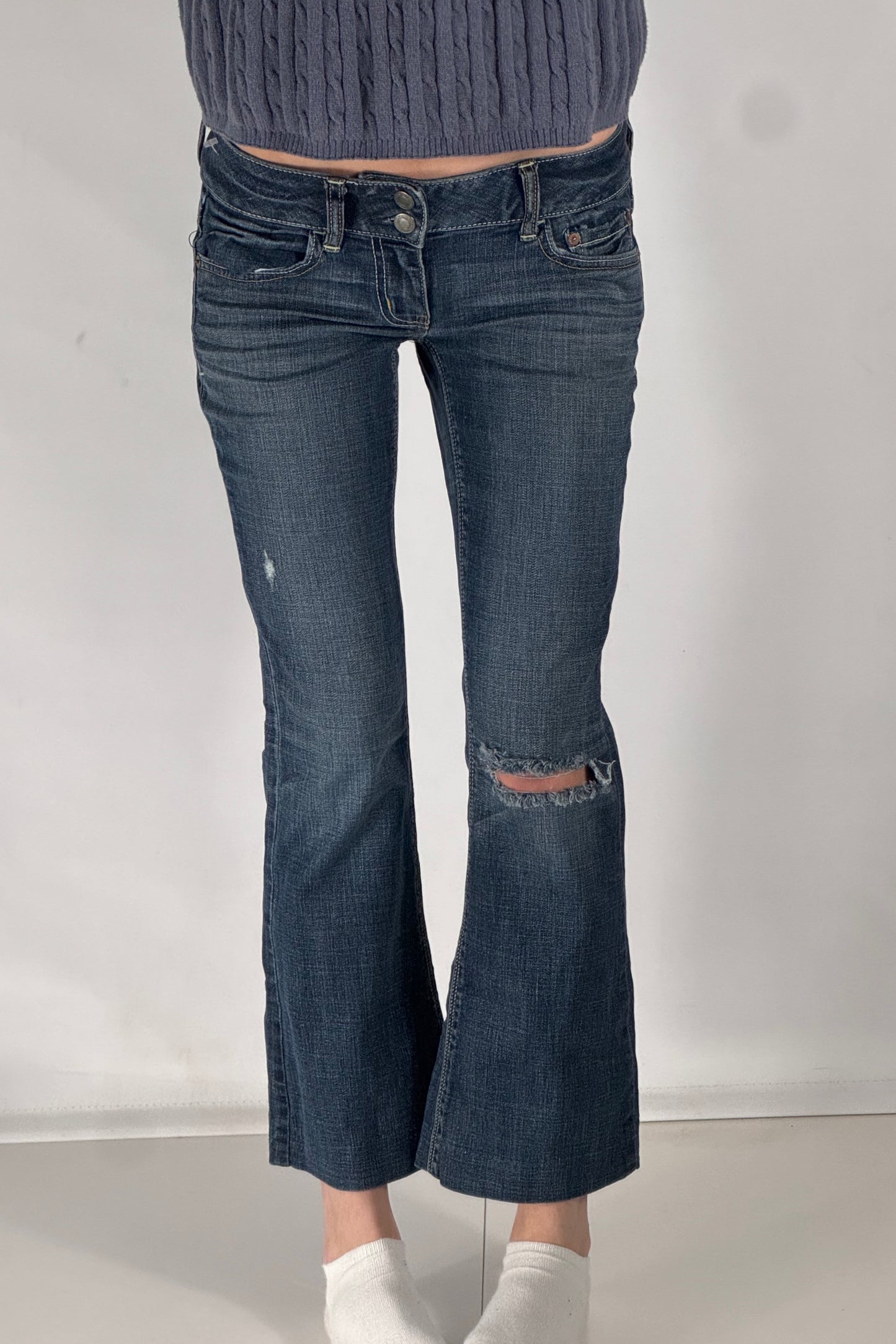Lågmidjade jeans stl: XXS