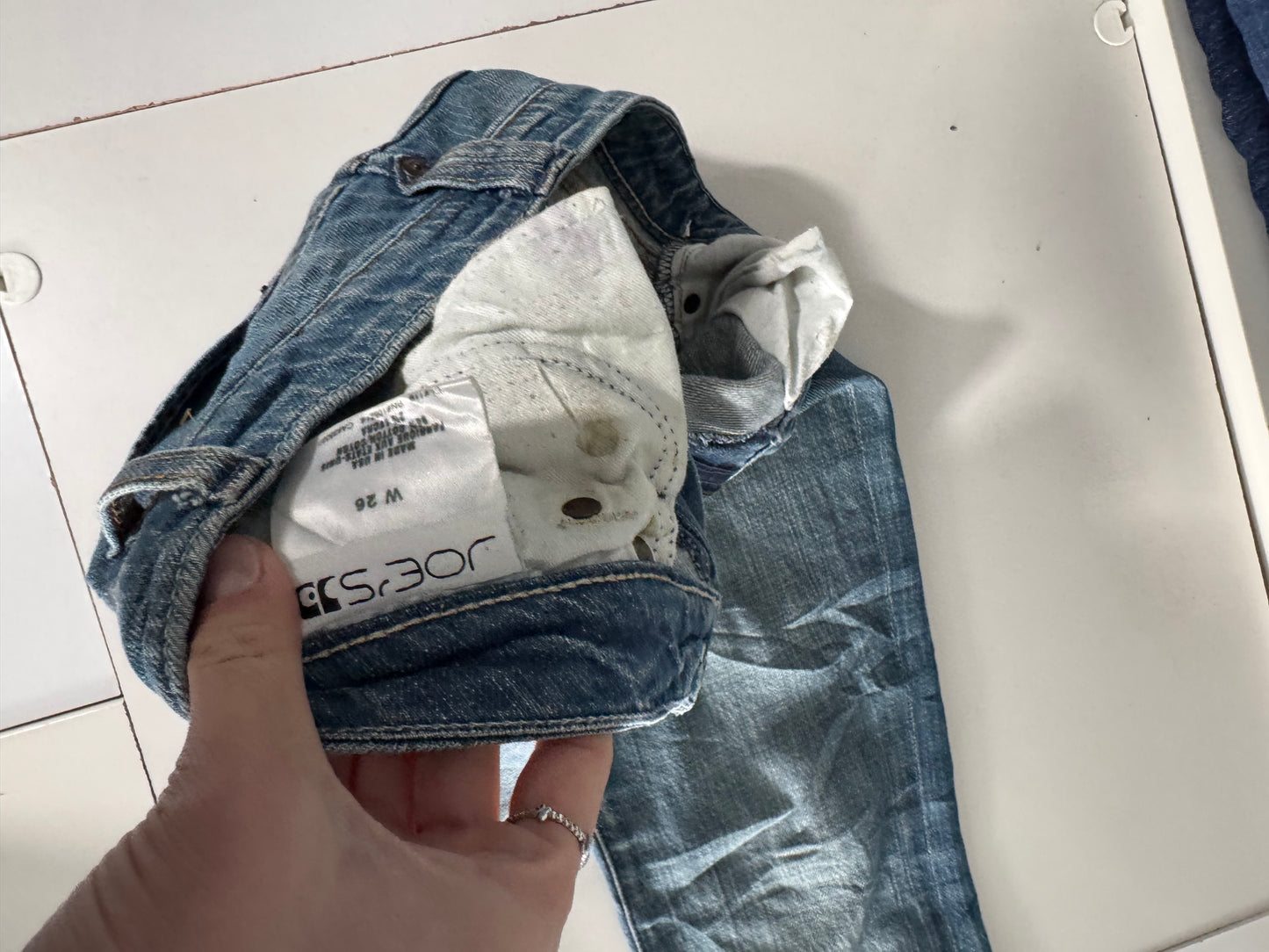 Lågmidjade jeans stl: XS