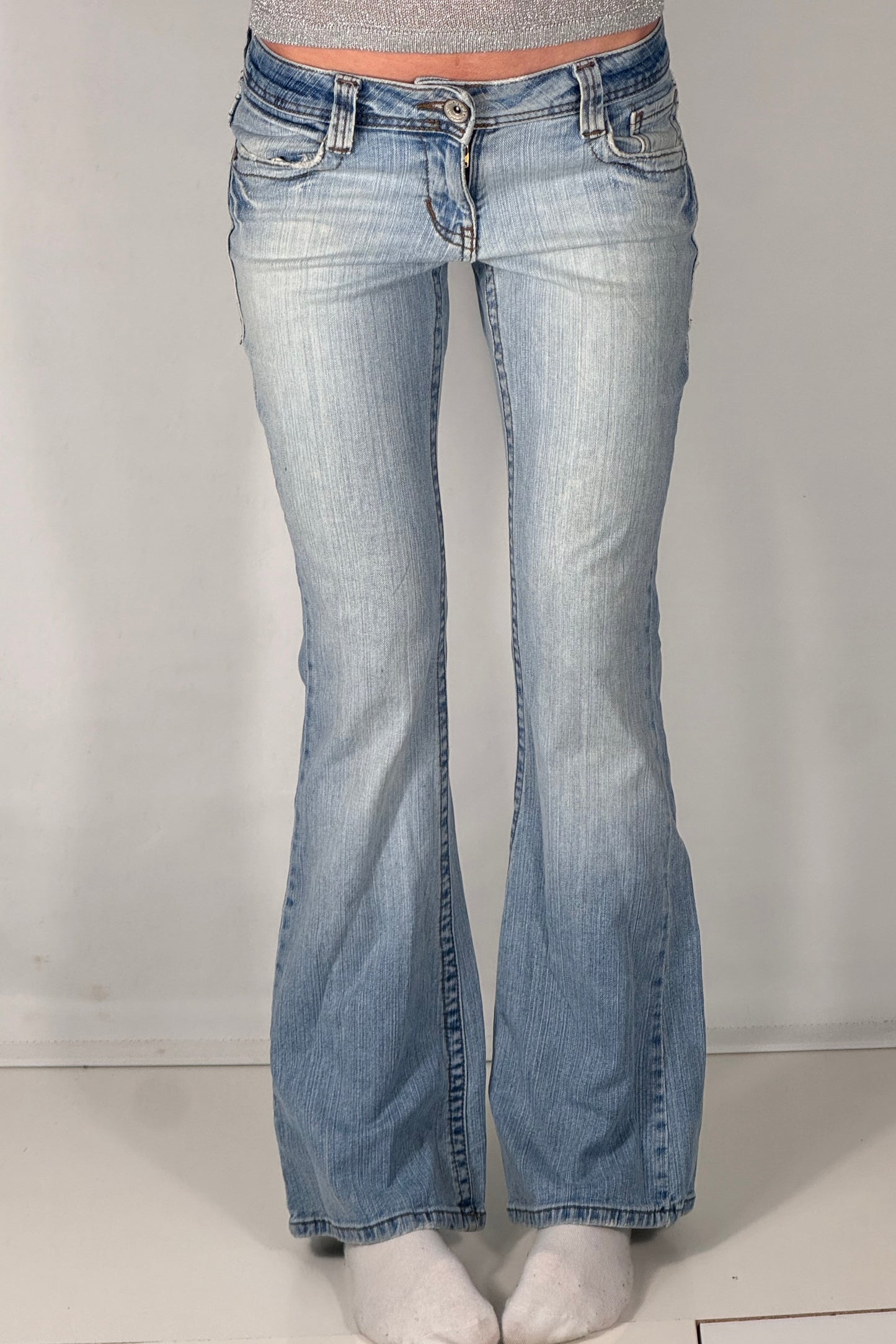 Lågmidjade jeans stl: XS
